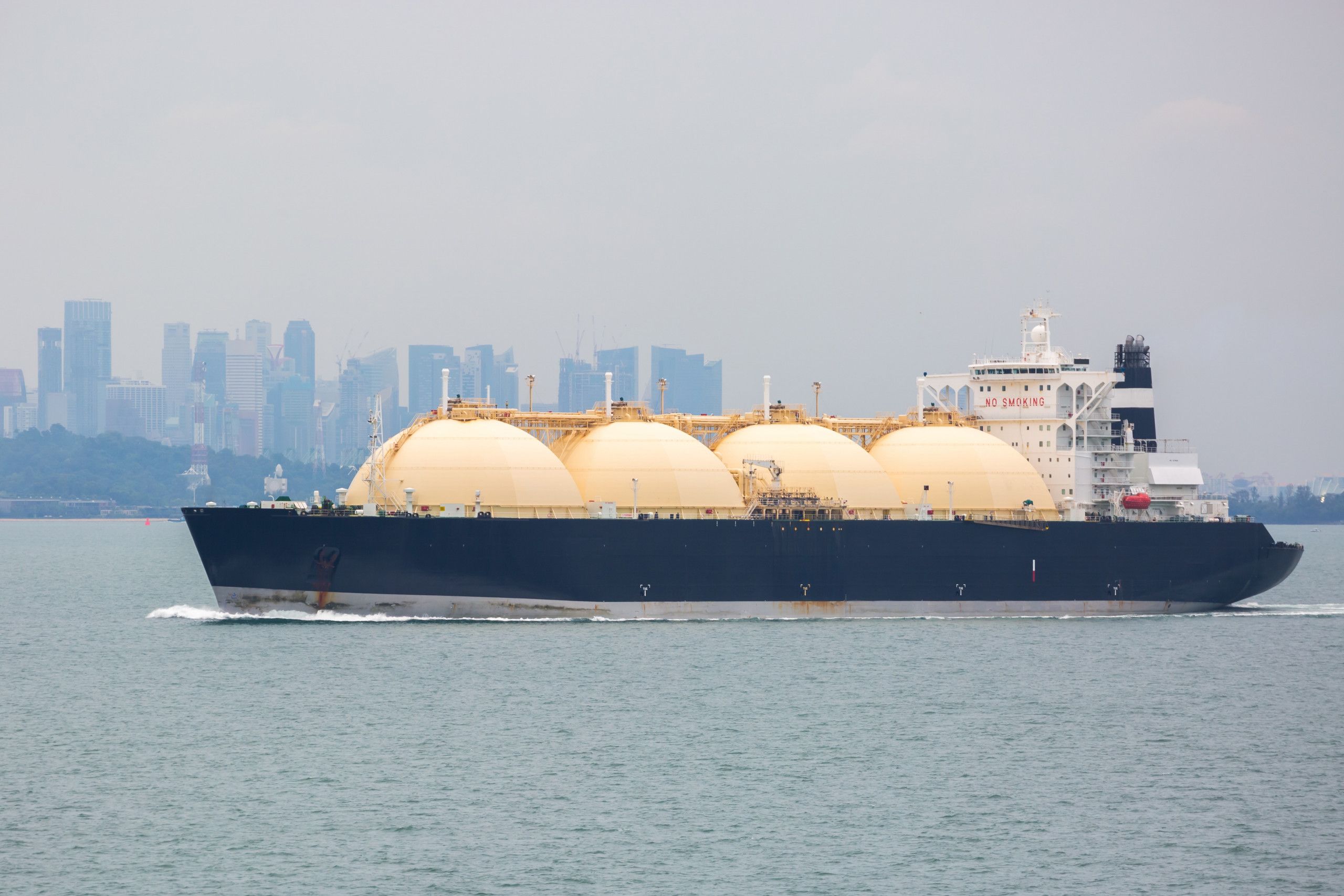 Mit solchen Tankern muss das LNG transportiert werden