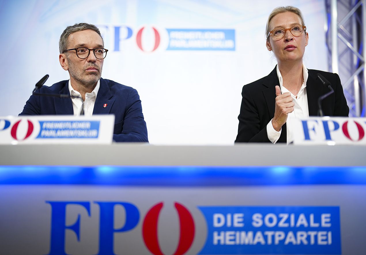 Traf auch kürzlich FPÖ-Chef Herbert Kickl: Alice Weidel (AfD).