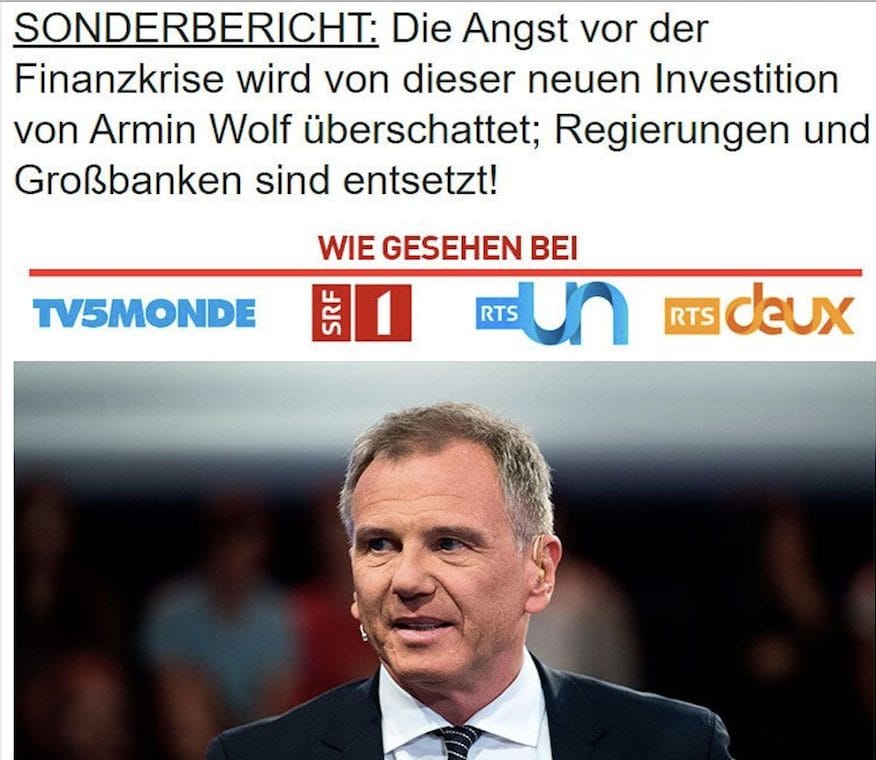 Wird auch immer wieder von Web-Betrügern illegal als