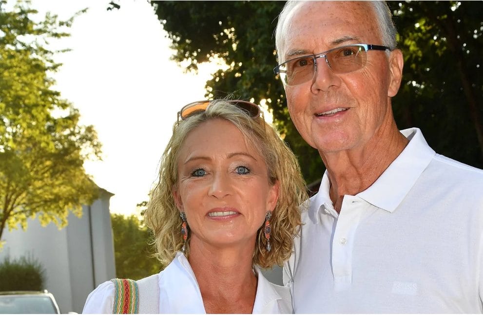 Beckenbauer mit Ehefrau Heidrun, genannt Heidi.