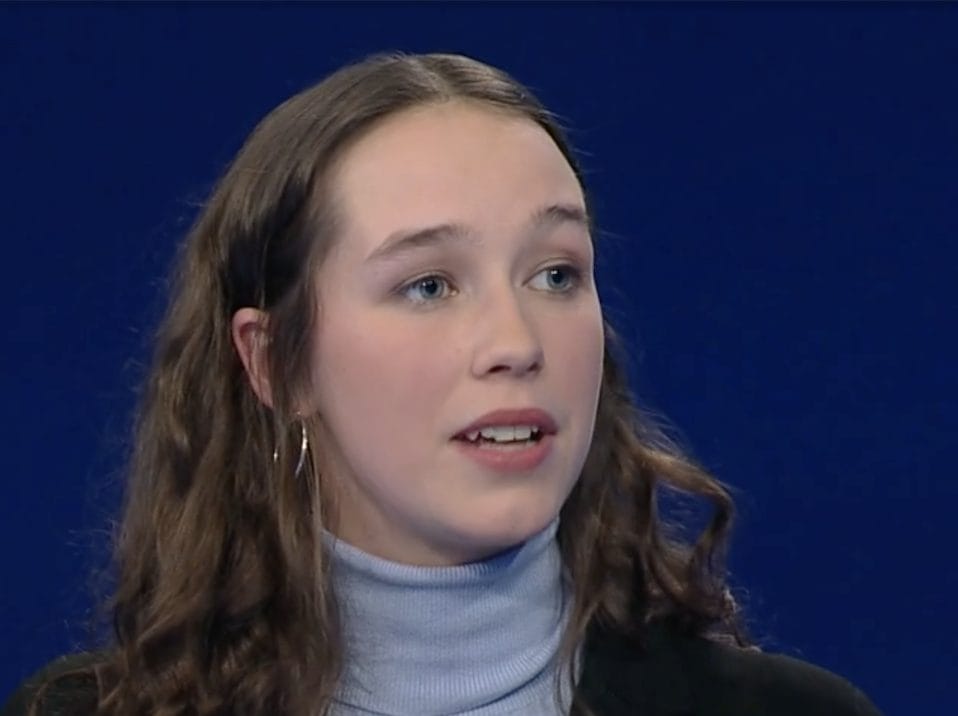 Jetzt neu bei den Grünen: Die bisherige Klima-Aktivistin Lena Schilling (23).