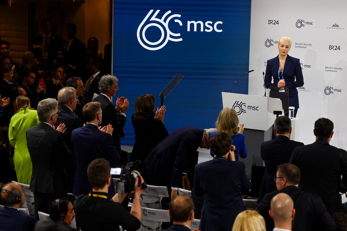 Standing Ovations für Nawalnys Witwe bei der Münchner Sicherheitskonferenz