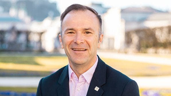 Rot, aber nicht dunkelrot: Salzburgs Bürgermeister Auinger