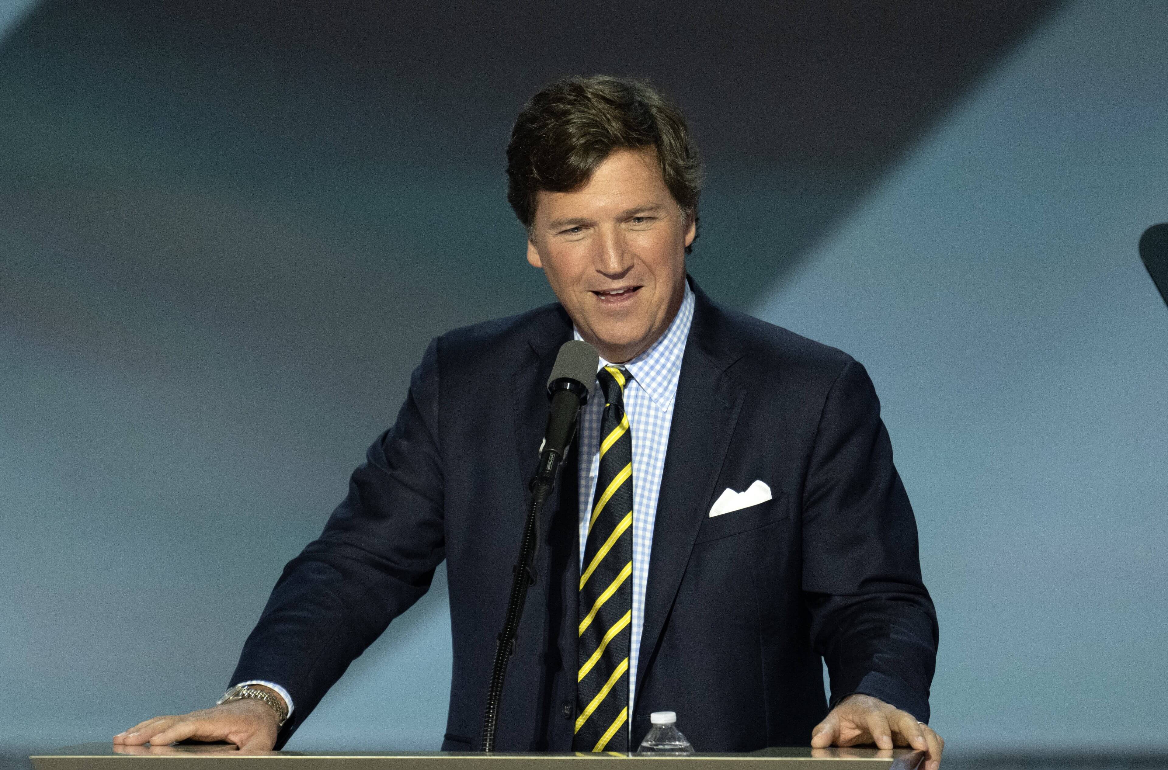 Der konservative US-Journalist Tucker Carlson.