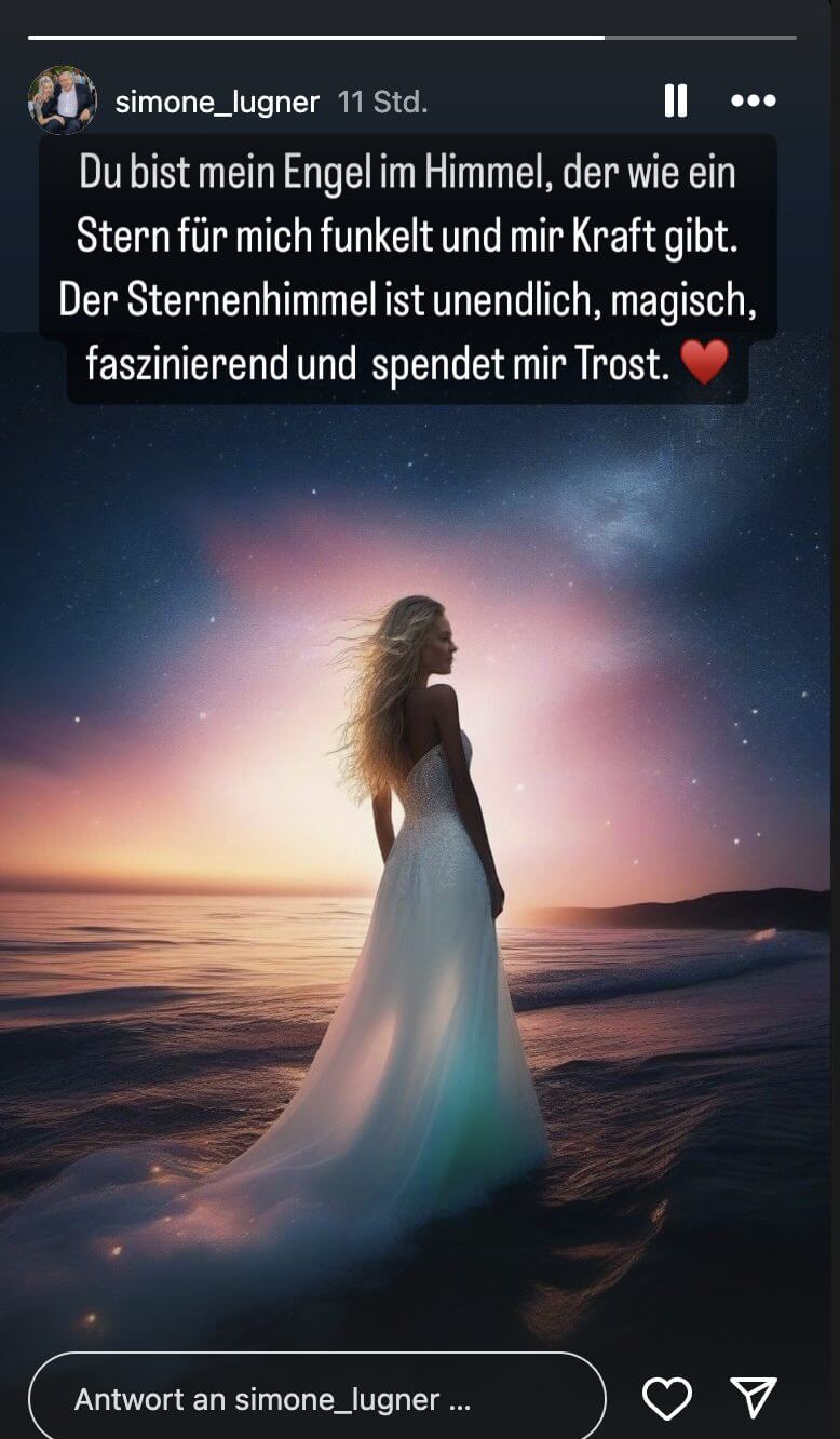 Simone Lugner trauert auf Instagram um ihren Mann Richard Lugner