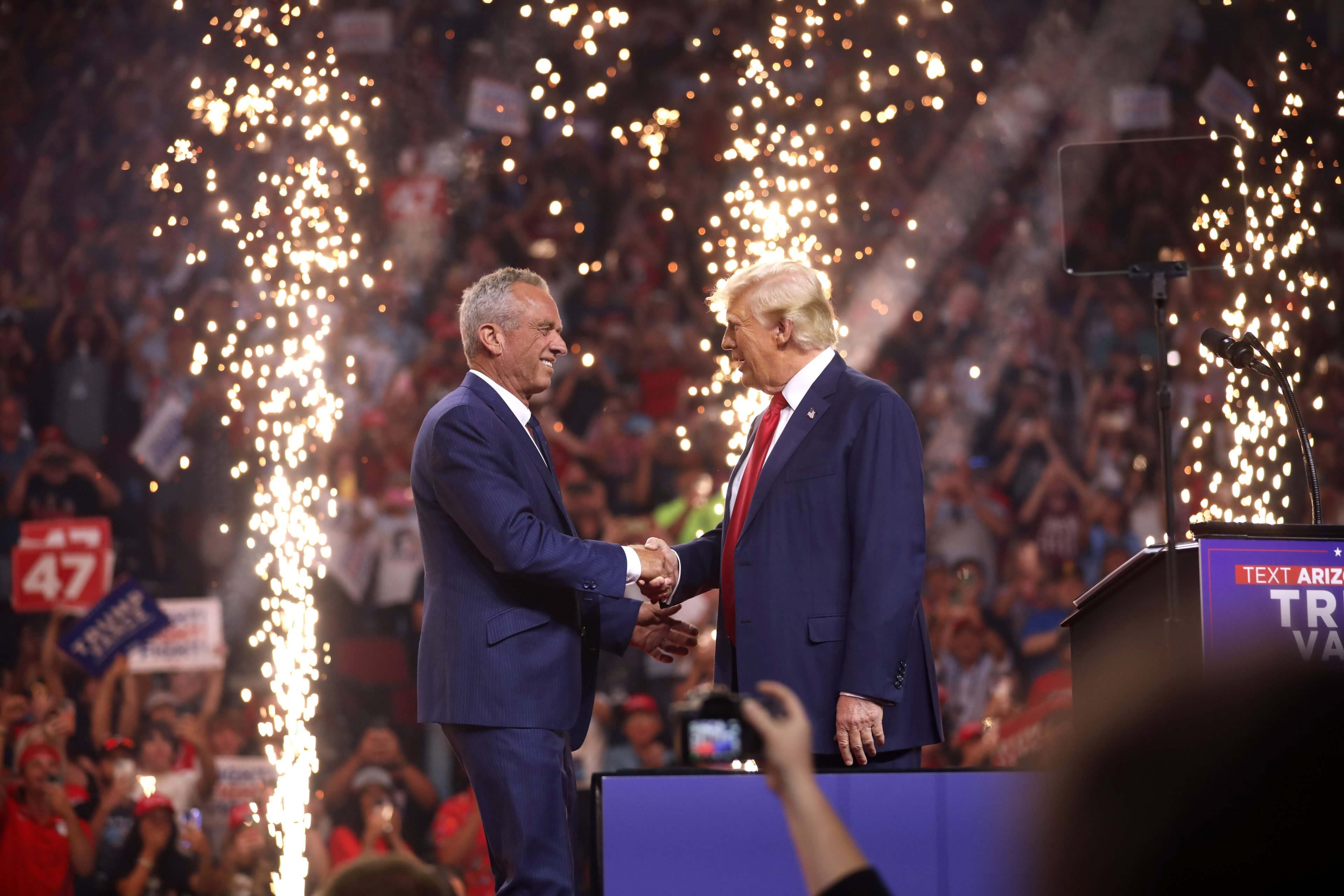 Ende August wurde Kennedy Teil des Trump-Teams.
