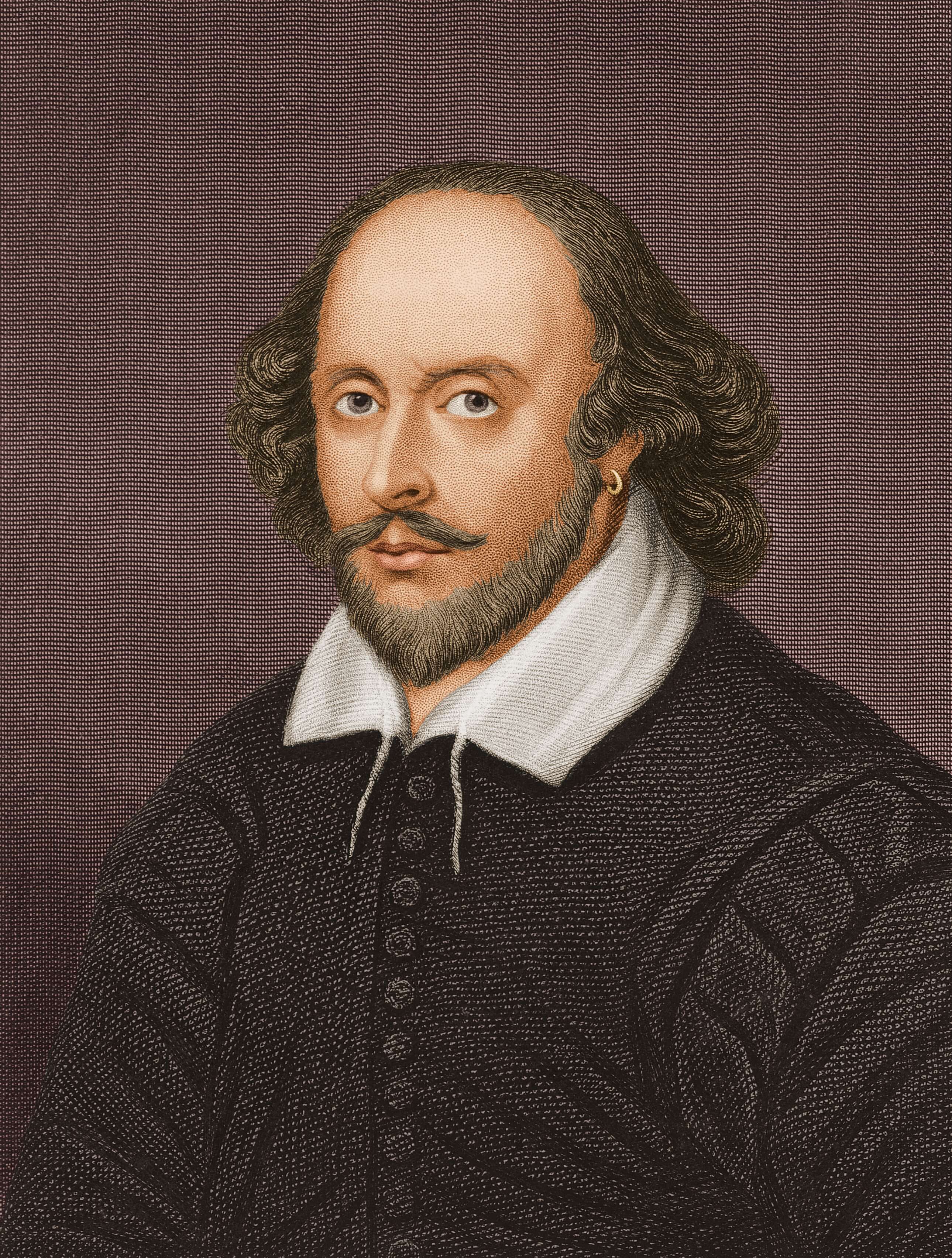 Der englische Dramatiker und Dichter William Shakespeare (1564-1616)