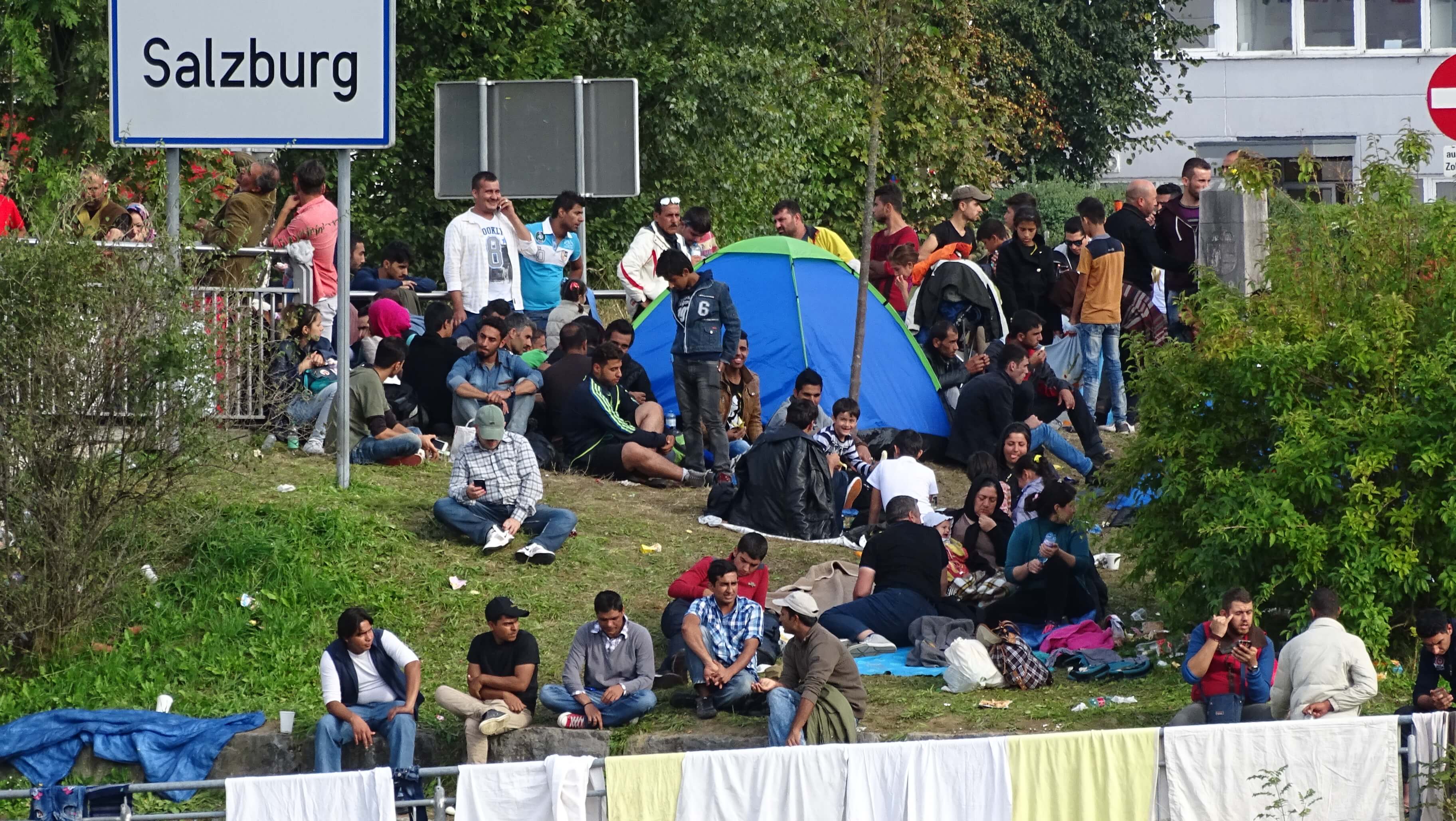 Im Zuge der Flüchtlingskrise 2015 kamen tausende Syrer nach Österreich, um Schutz vor dem Bürgerkrieg zu suchen.