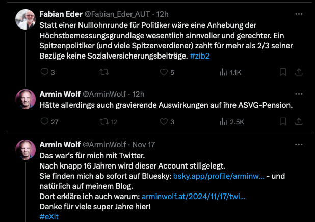 Armin Wolf meldet sich auf X überraschend zurück
