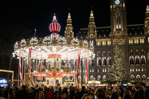 Das Ringelspiel mitten am Christkindlmarkt stellt für die Initiative ‚Rettet den Christkindlmarkt' ein hohes Sicherheitsrisiko dar.