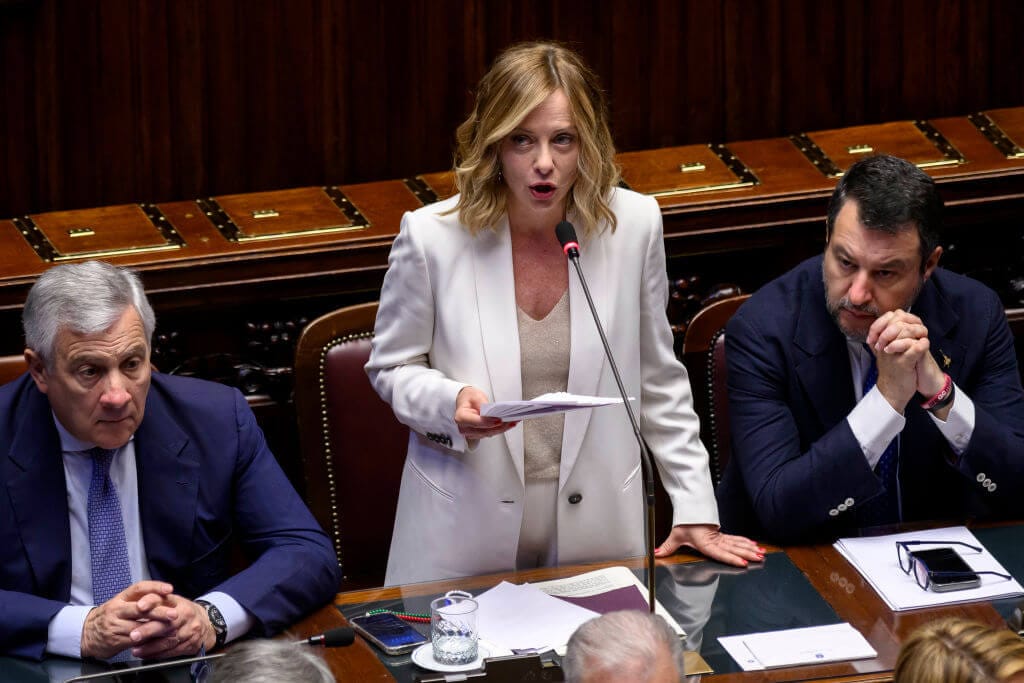 Die italienische Ministerpräsidentin Giorgia Meloni.