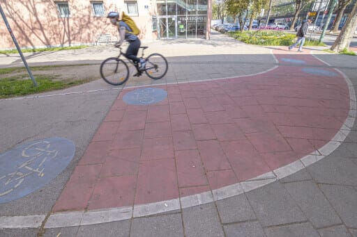 Der Ausbau der Radwege in Wien ufert aus.