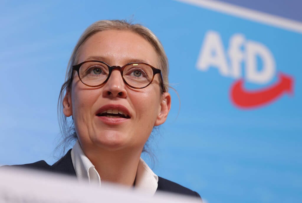 Die Kanzlerkandidatin der AfD, Alice Weidel (45)