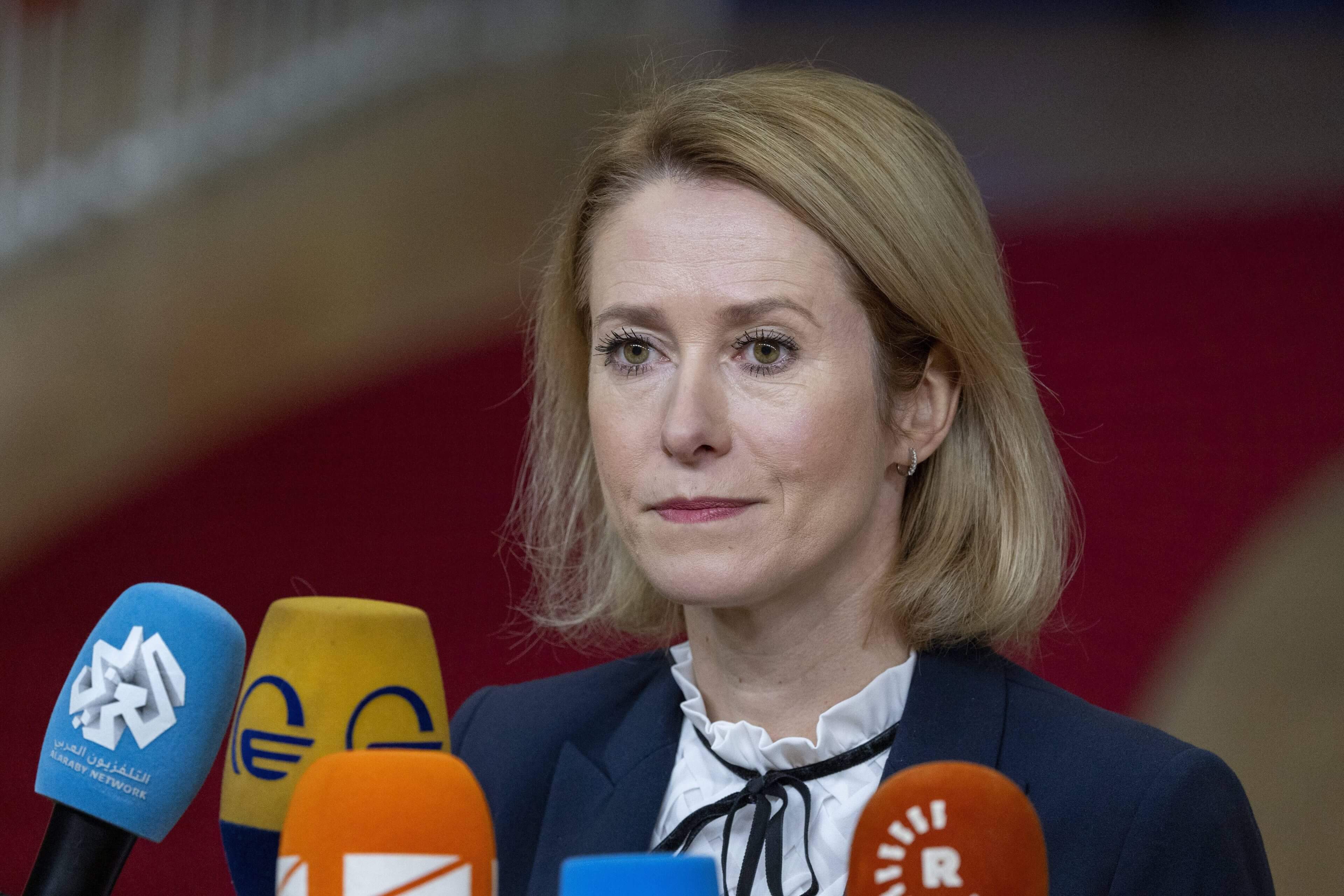 Die EU-Außenbeauftragte Kaja Kallas ist sehr besorgt