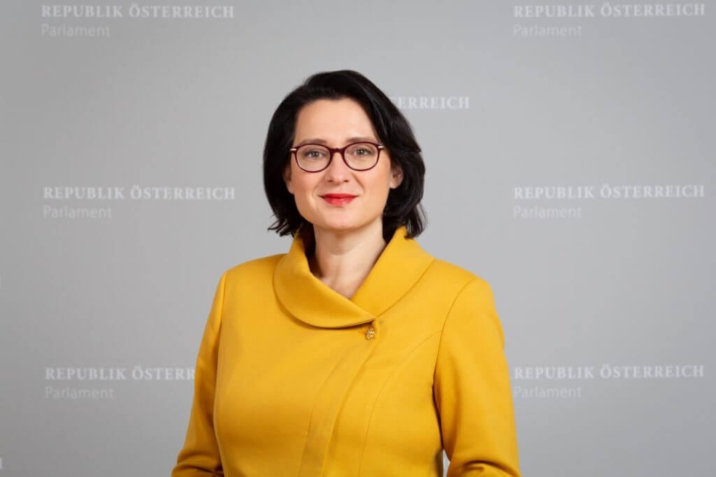Die ÖVP-Nationalratsabgeordnete Gudrun Kugler