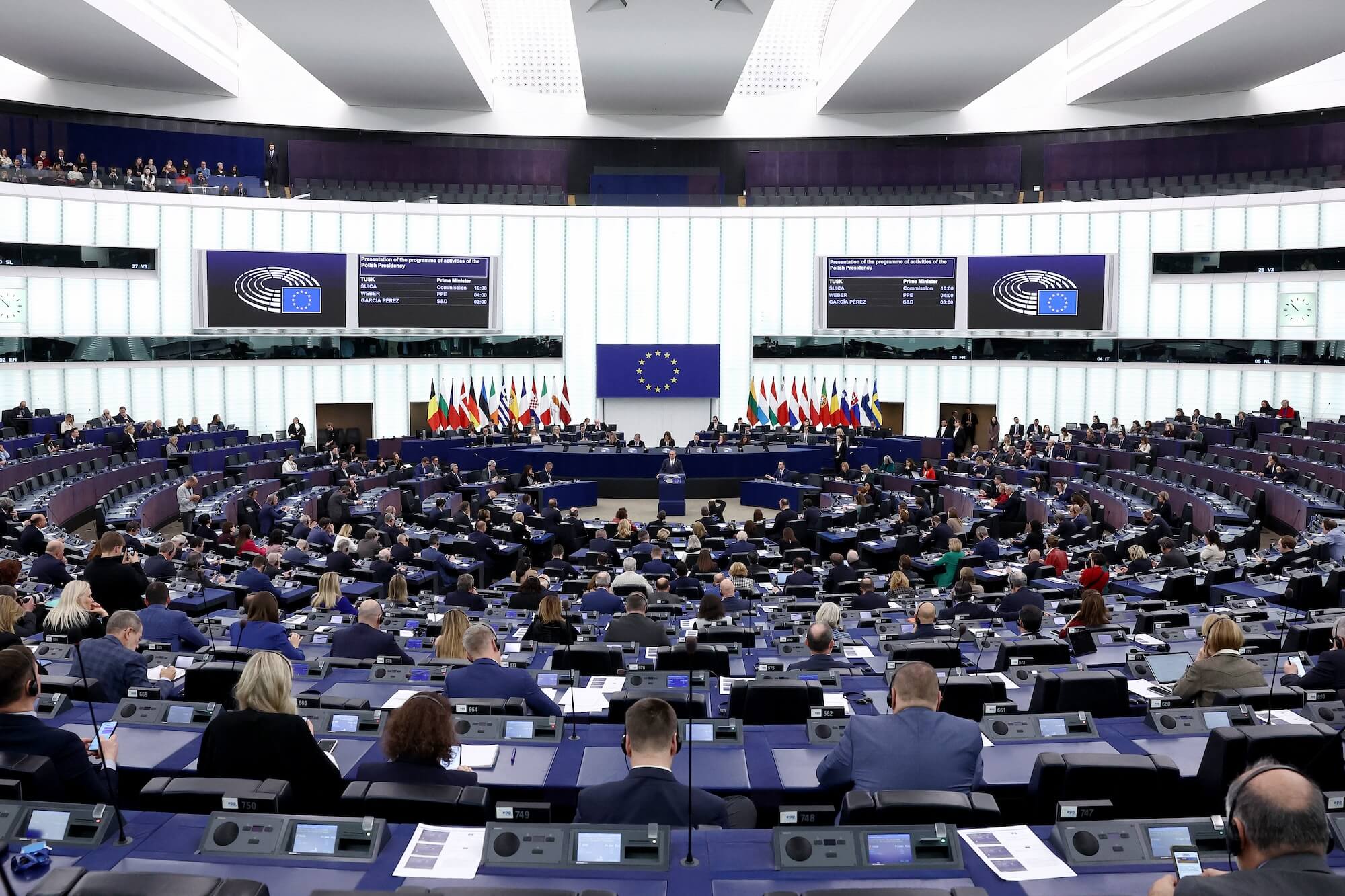 Auch Entscheidungen im EU-Parlament (Bild) sollten durch die NGOs manipuliert werden. Das hat nun ein Nachspiel.