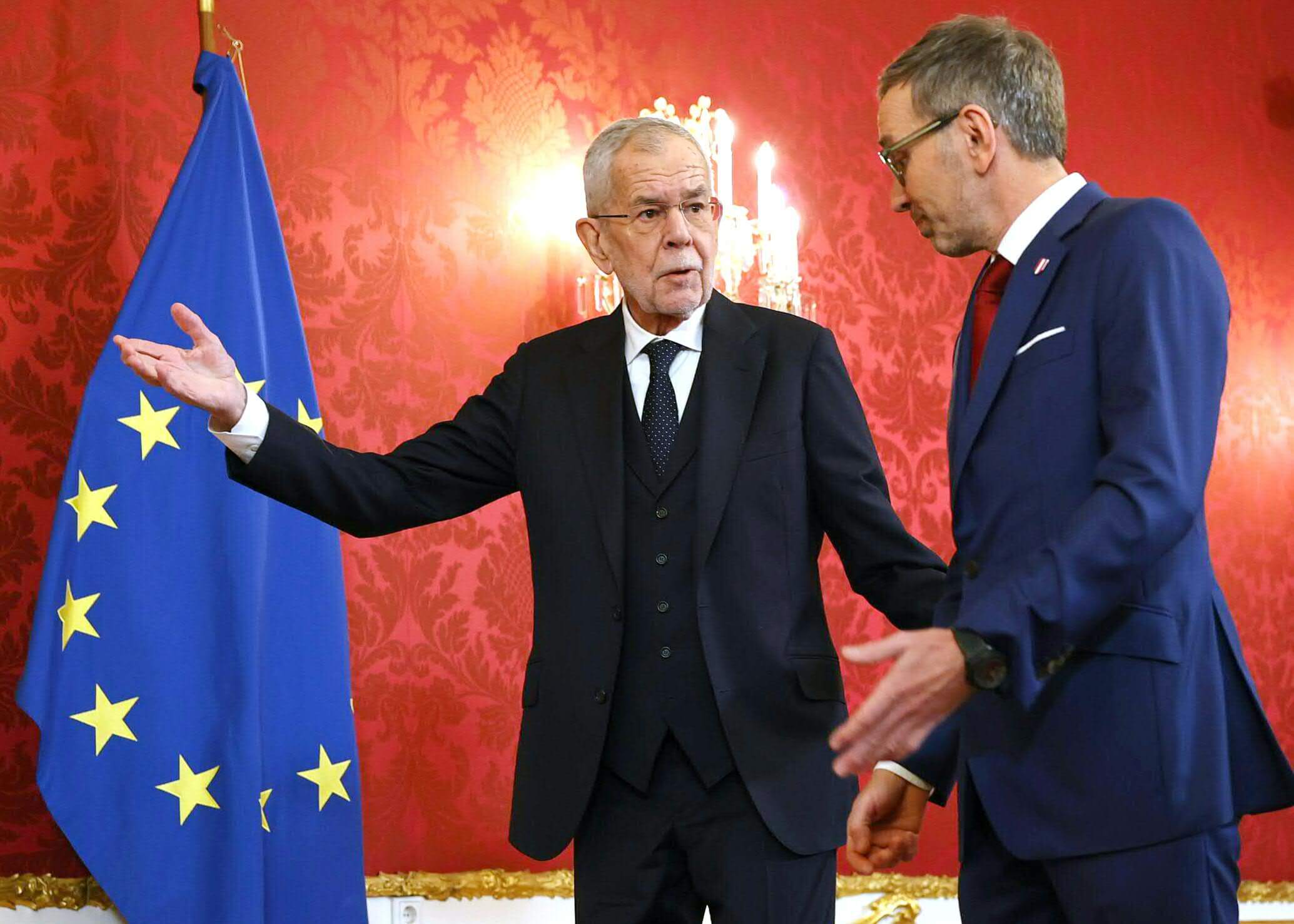 Am Donnerstag wird Kickl (r.) ein weiteres Mal bei Van der Bellen (l.) vorstellig werden.
