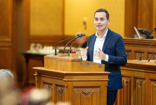 Der Wiener FPÖ-Klubobmann und Bildungssprecher Maximilian Krauss.