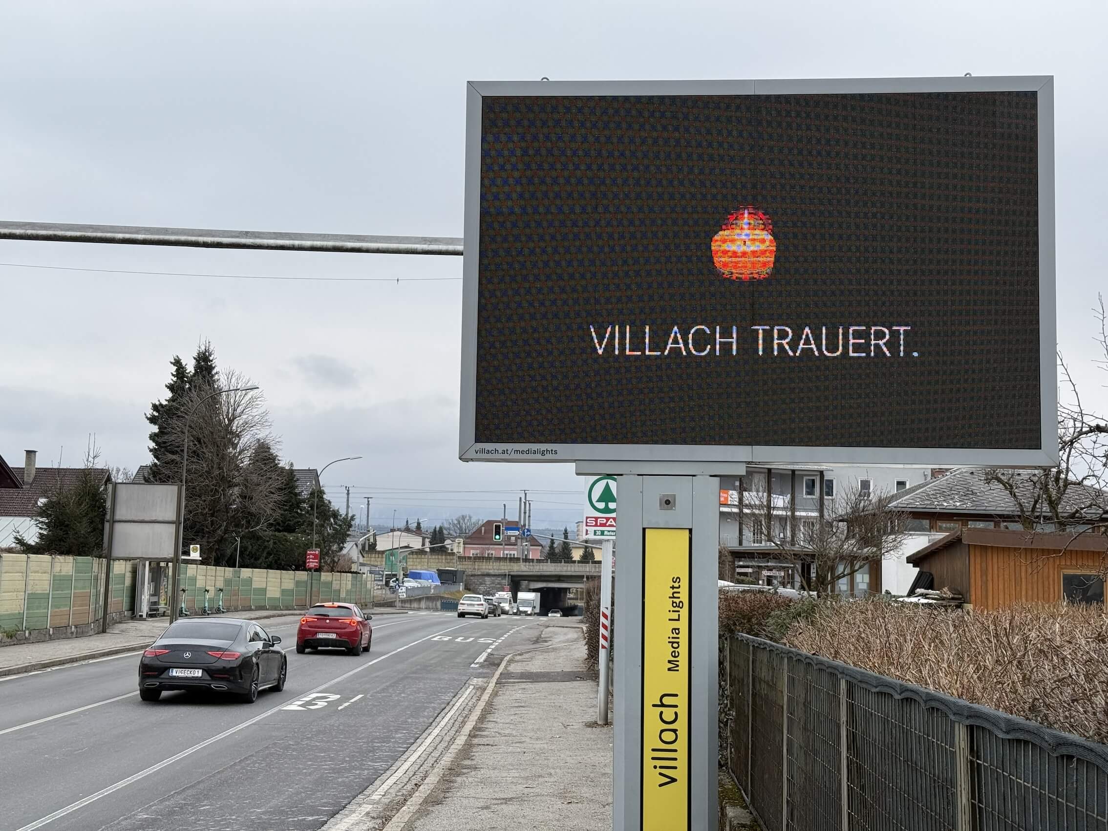 „Villach trauert“ nach dem Anschlag eines Syrers (23).