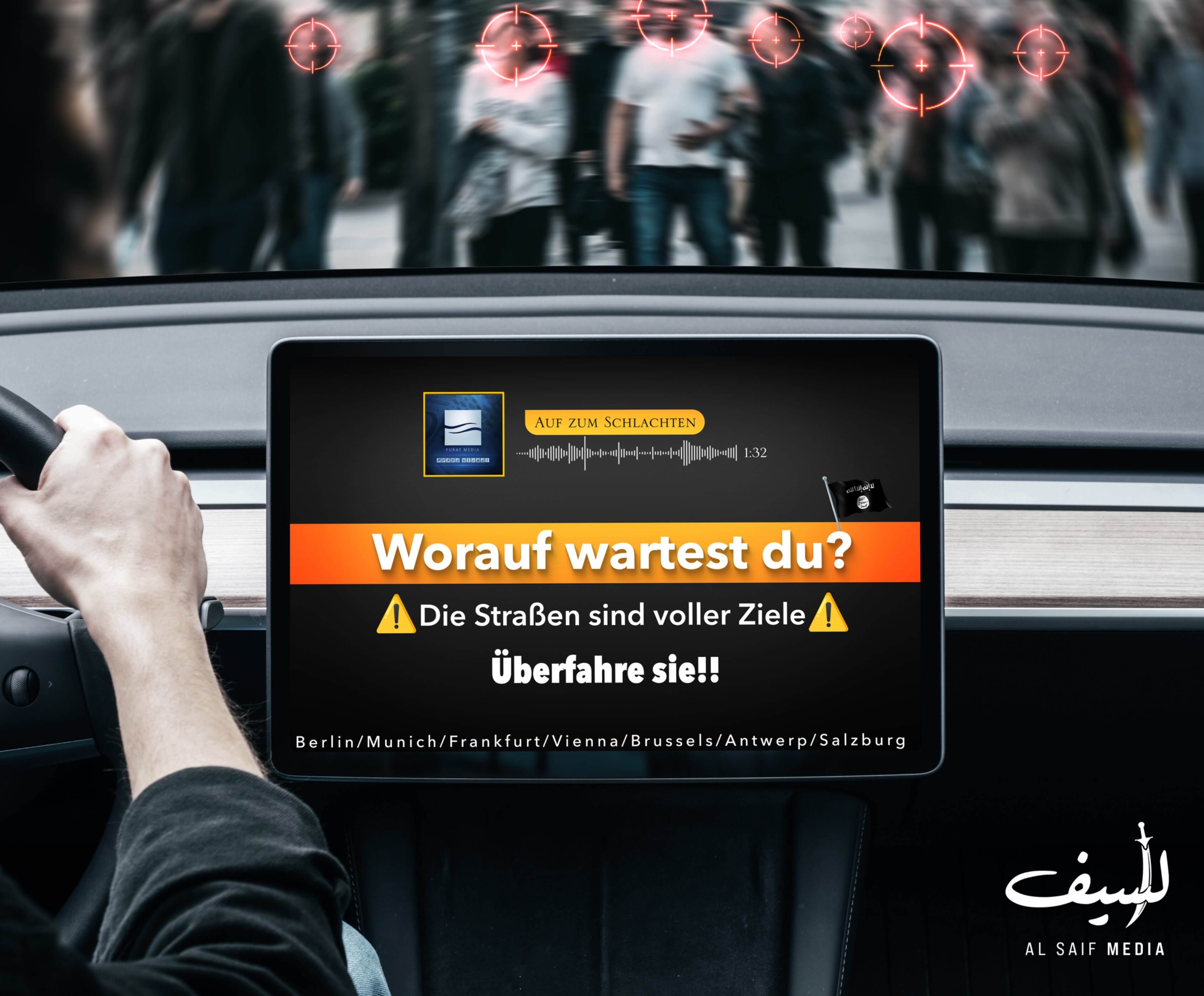 In mehreren Sprachen ruft der IS Islamisten zu Anschlägen auf unschuldige Zivilisten in ganz Europa auf.