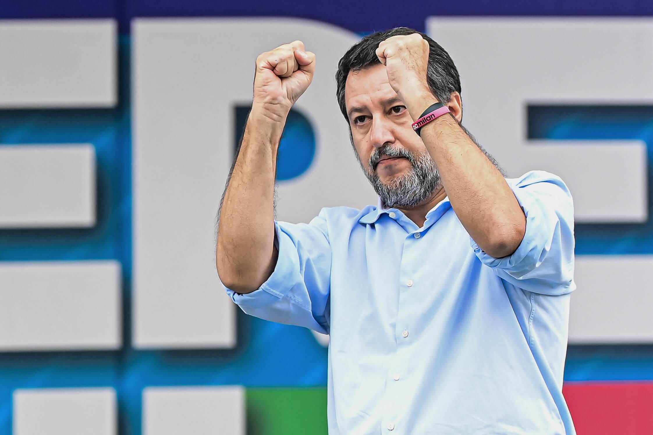 Matteo Salvini (Bild) gratuliert Alice Weidel.
