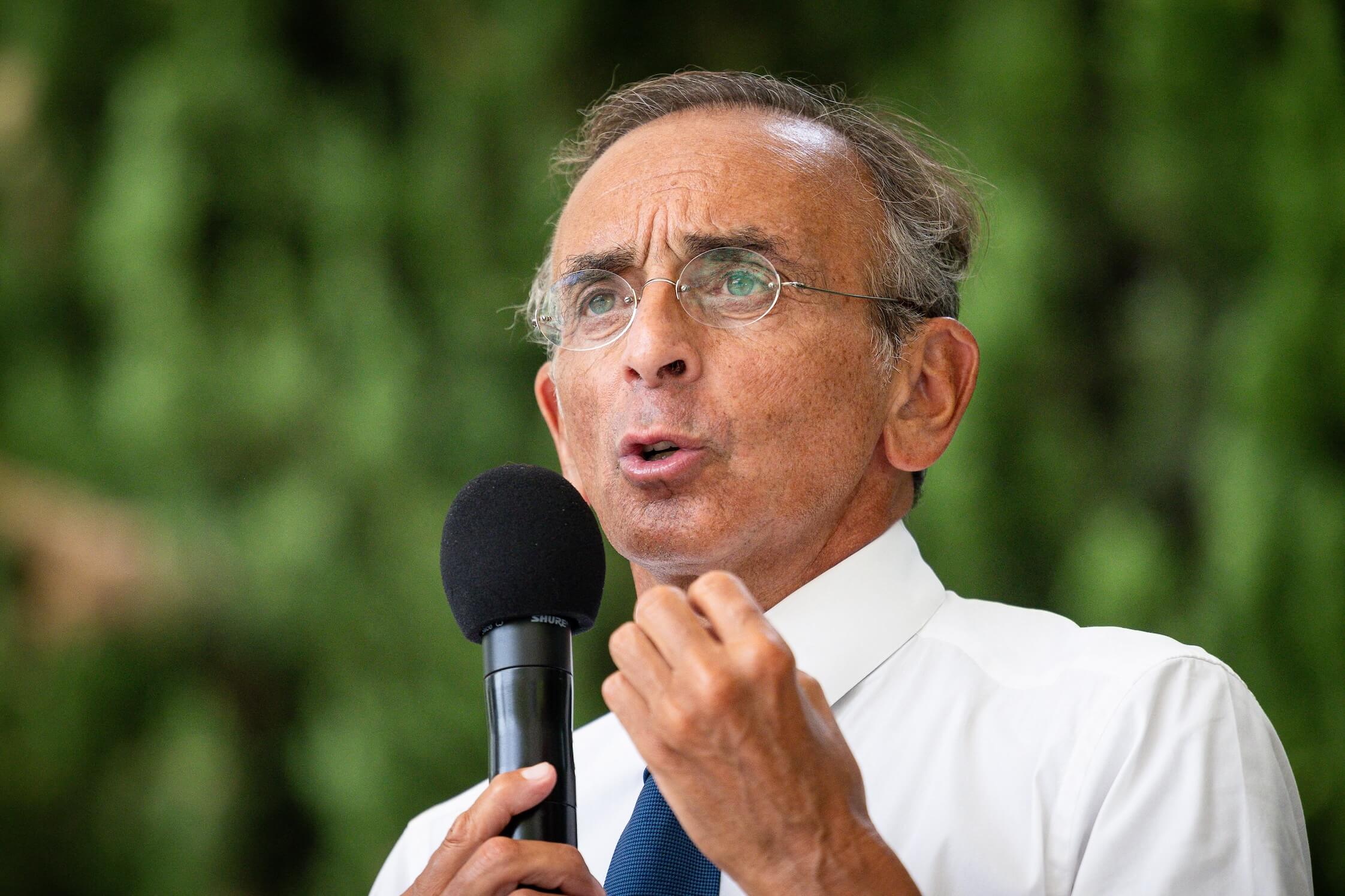 Éric Zemmour (Bild) sieht „eine Welle der Freiheit und der Identität im Westen“.