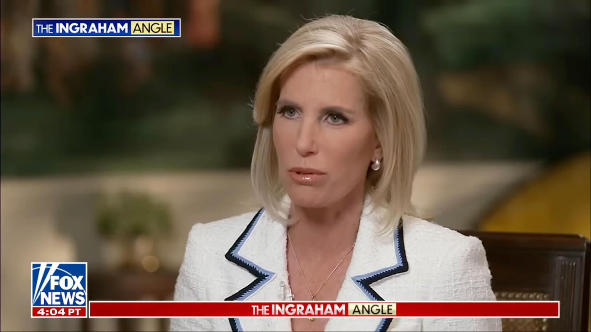 Laura Ingraham (Bild) fragte Trump auch, ob seine Beziehung zu Putin letztlich besser sei, als zu NATO-Führern.