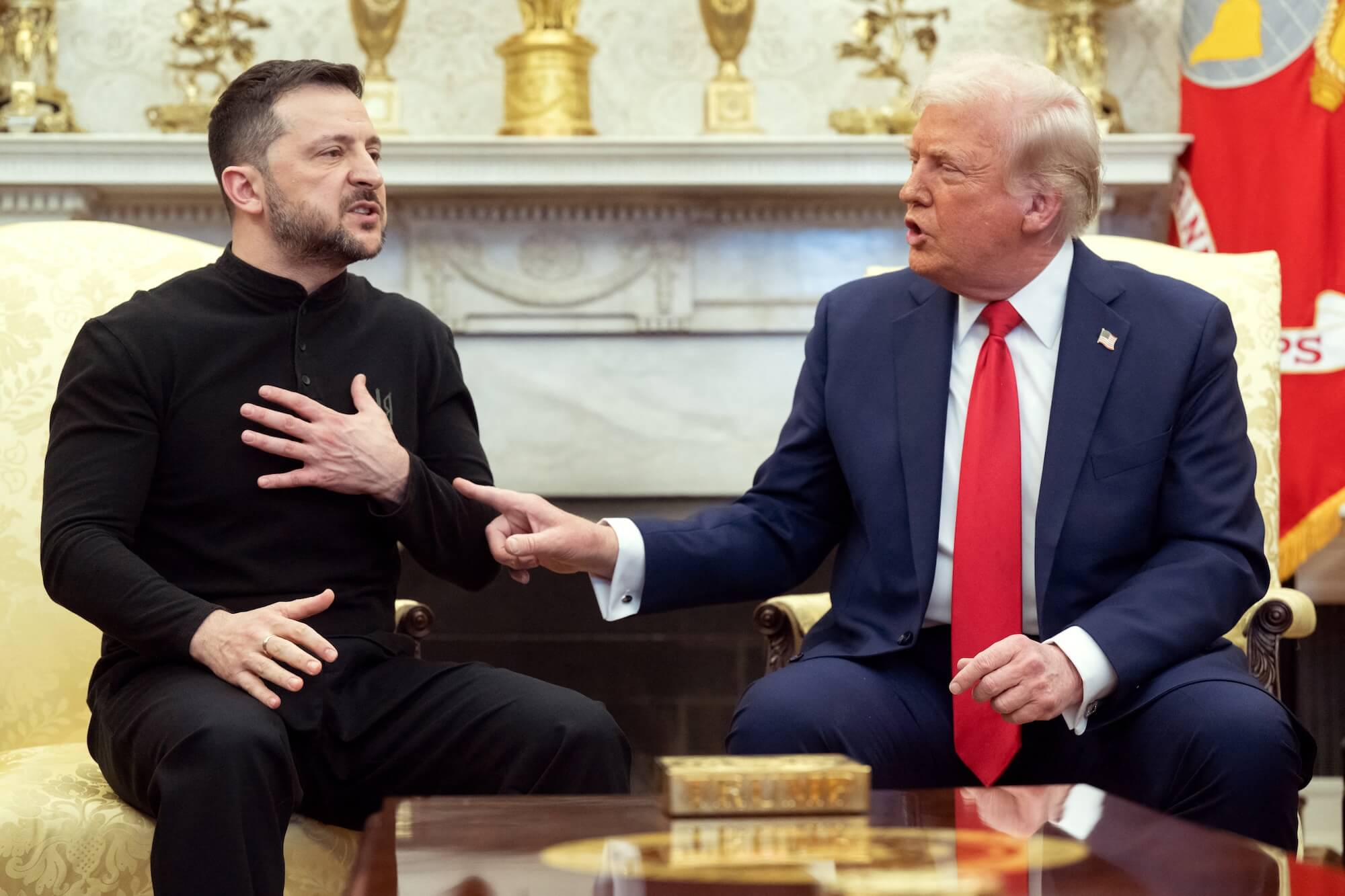 Pressetermin wurde zum Fiasko: Selenskyj und Trump traten im Oval Office gemeinsam auf und gerieten in einen offenen Streit.