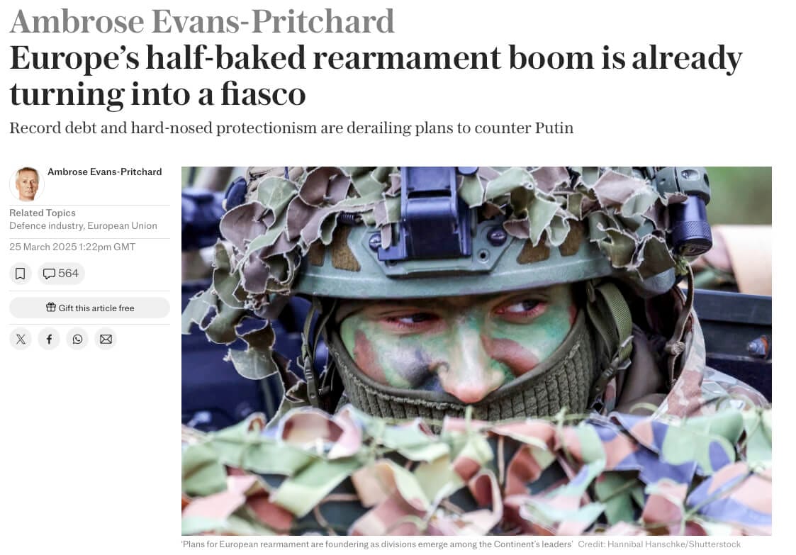 Knallharte Abrechnung mit Brüssels Machtrausch im Daily Telegraph