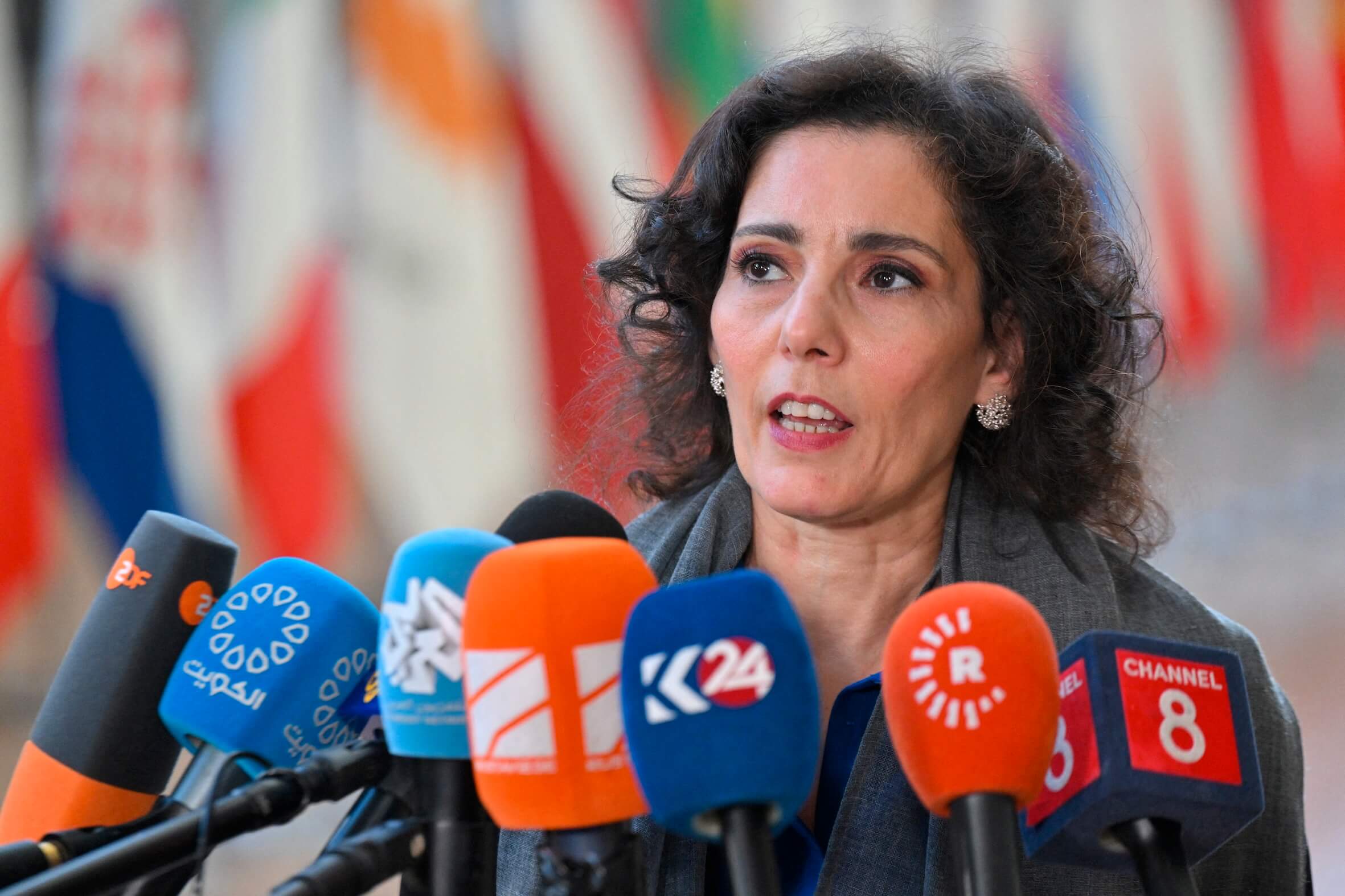 Hadja Lahbib (Bild) versorgte die Europäer mit konkreten Informationen.