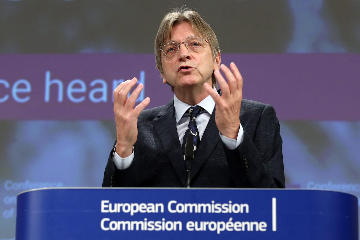 Verhofstadt (Bild) kämpft für einen EU-Bundesstaat – Brüssel zahlte seiner NGO 15 Millionen.
