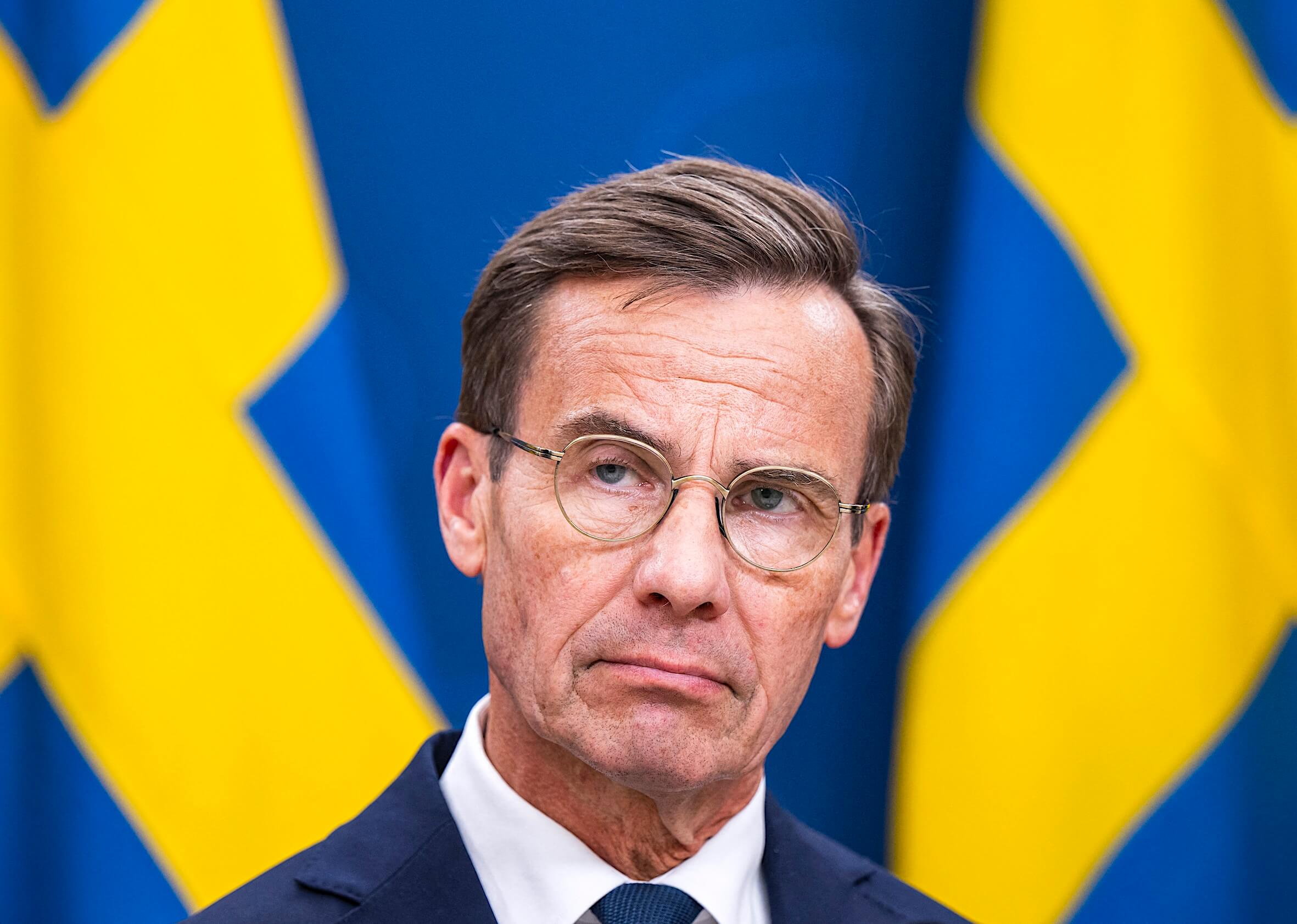 Schwedens Ministerpräsident Ulf Kristersson