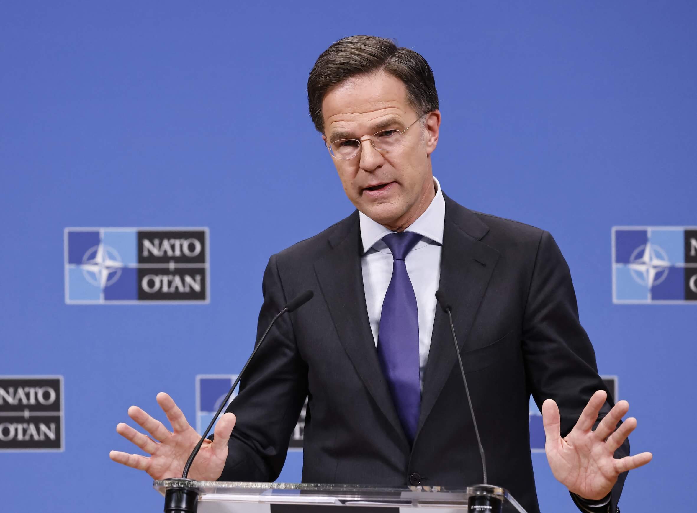 Neue Zeiten für die NATO? Im Bild: NATO-General Mark Rutte.