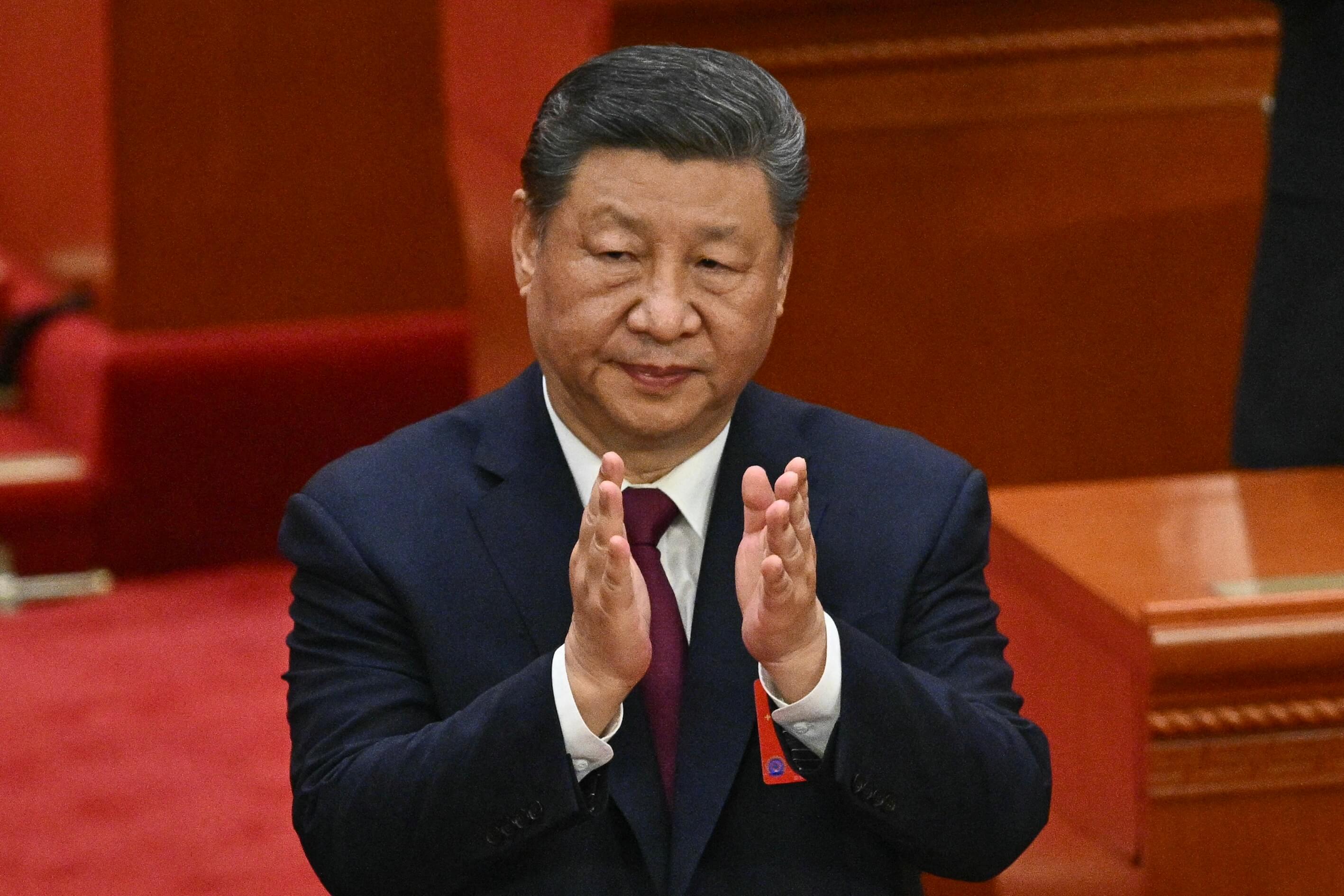 Chinas Präsident Xi Jinping (Bild): Trump hält ihn für die größere Bedrohung als Putin.
