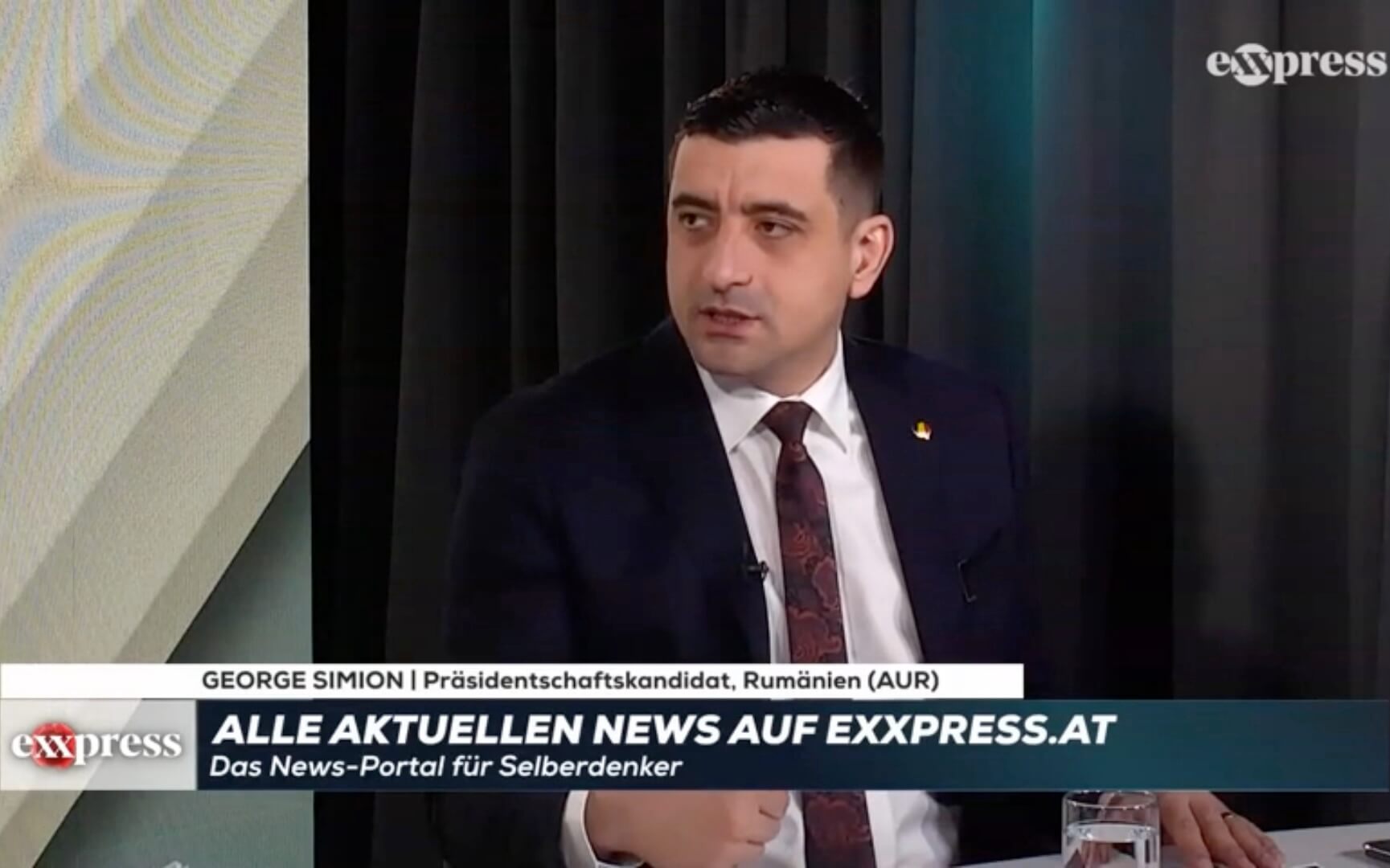 George Simion bei eXXpress TV
