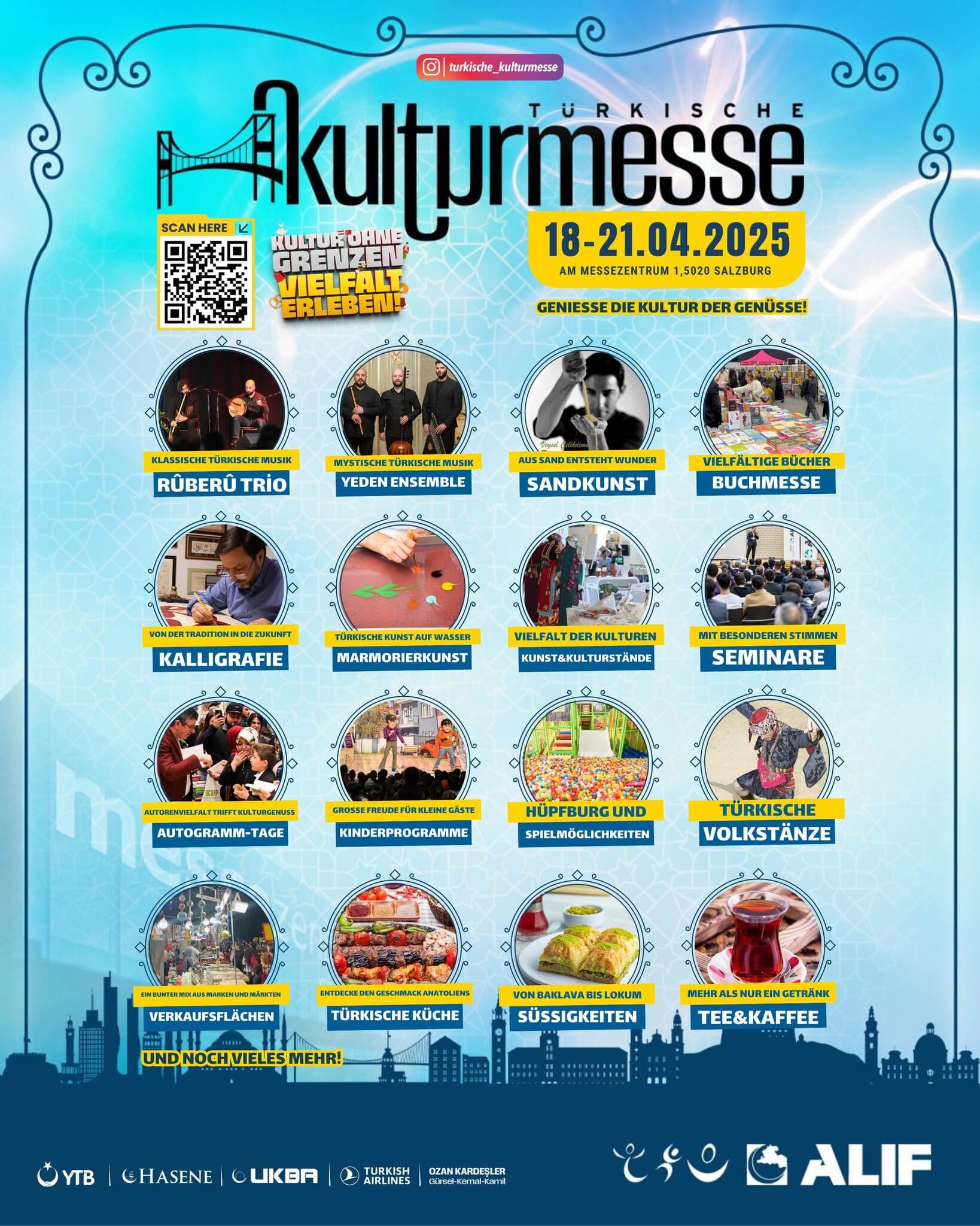Der Folder zur „Türkischen Kulturmesse“