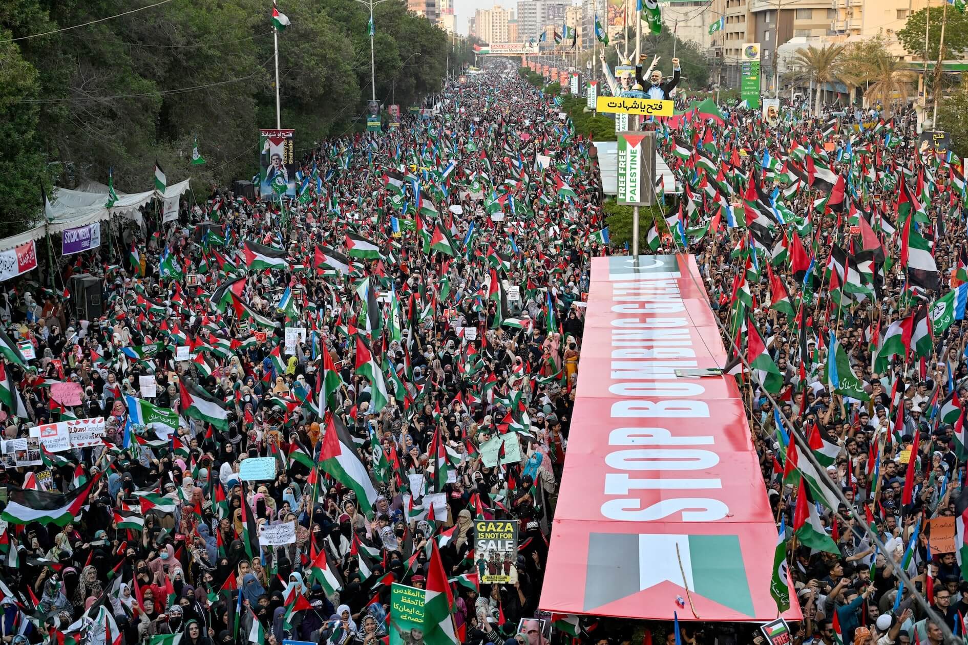 In Pakistan werden die Massen mobilisiert, um für die Hamas-Terroristen auf die Straße zu gehen.