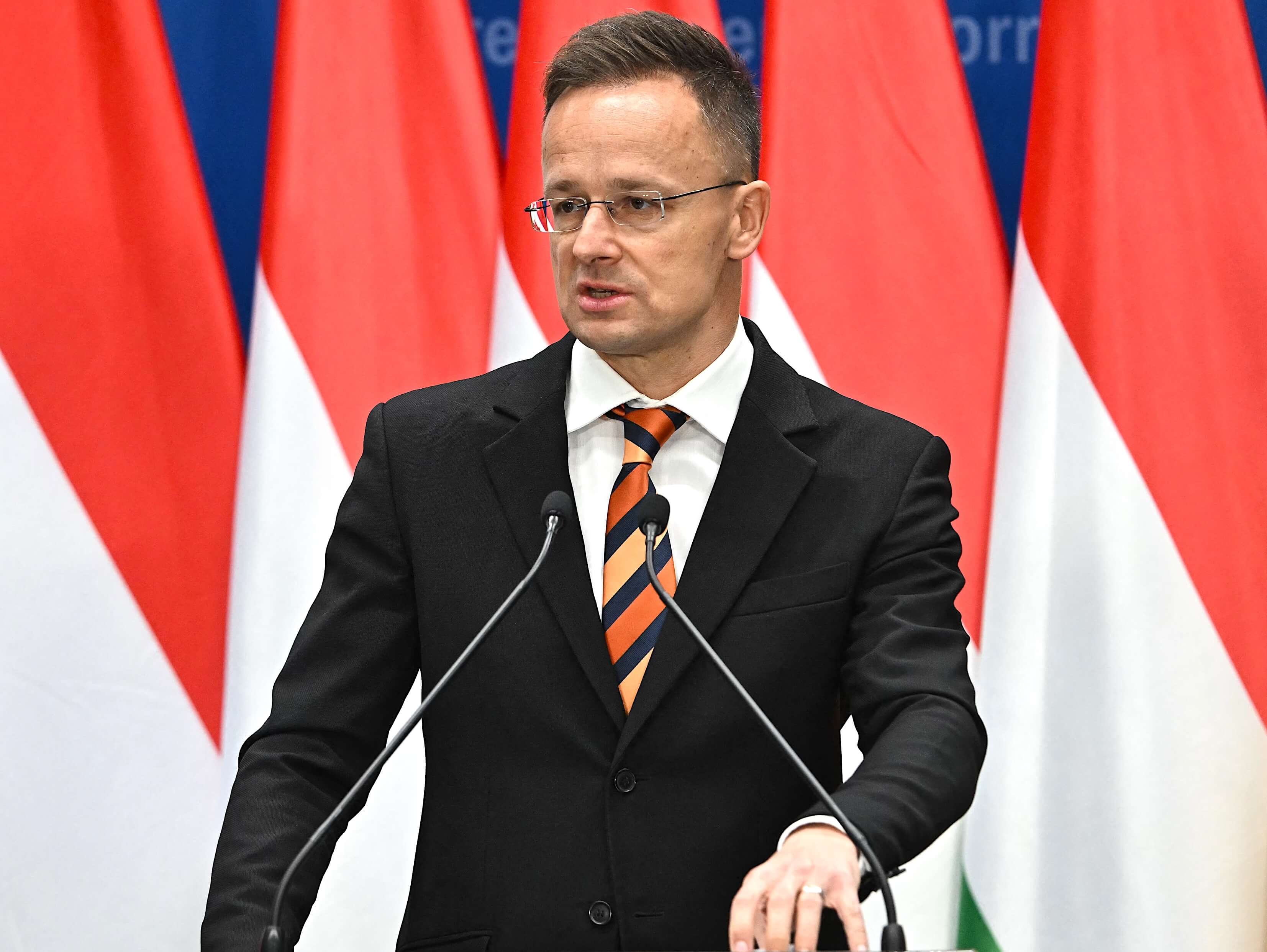 Ungarns Außenminister Péter Szijjártó (Bild) spricht von einer gezielten Anti-Ungarn-Hetzkampagne aus Kiew.