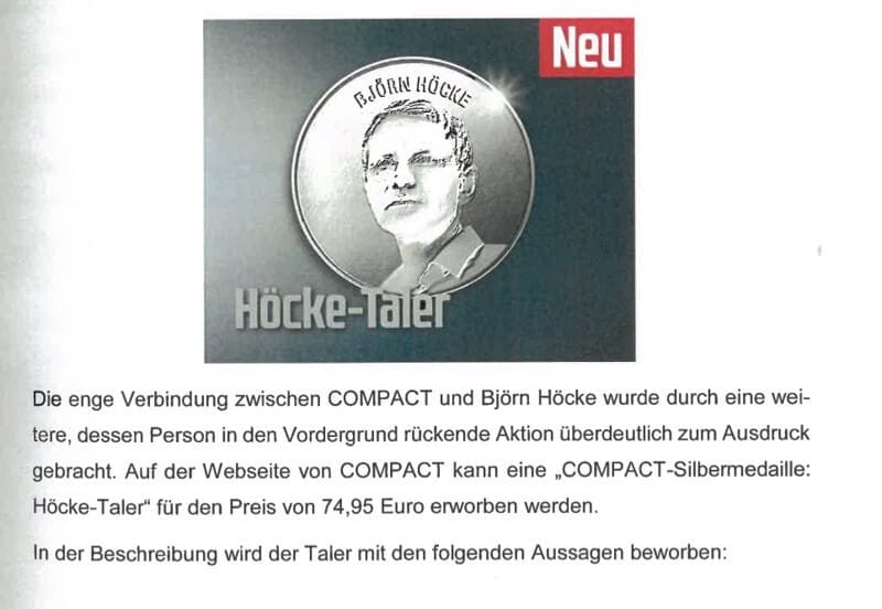 Auszug Verfassungsschutz-Gutachten