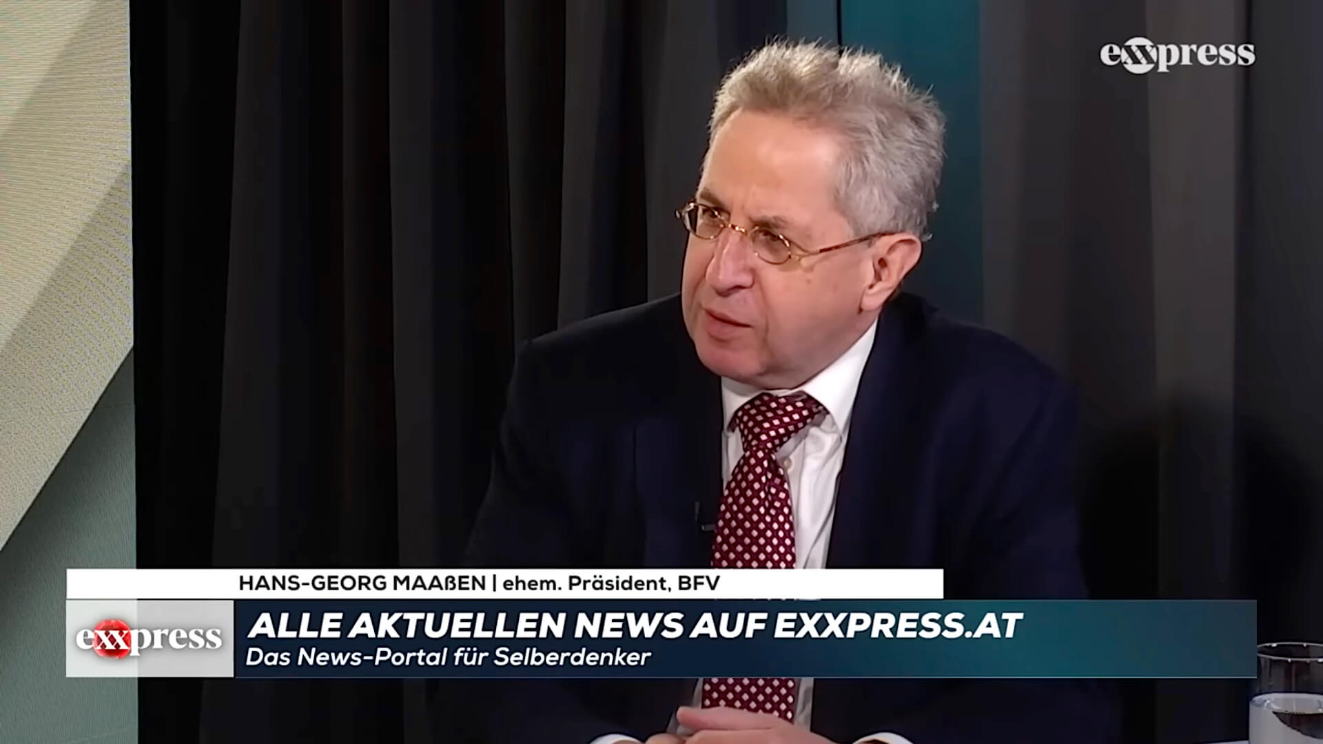 „Meine früheren Kollegen, die mich überwachen, sind eigentlich arme Schweine“ – Hans-Georg Maaßen.