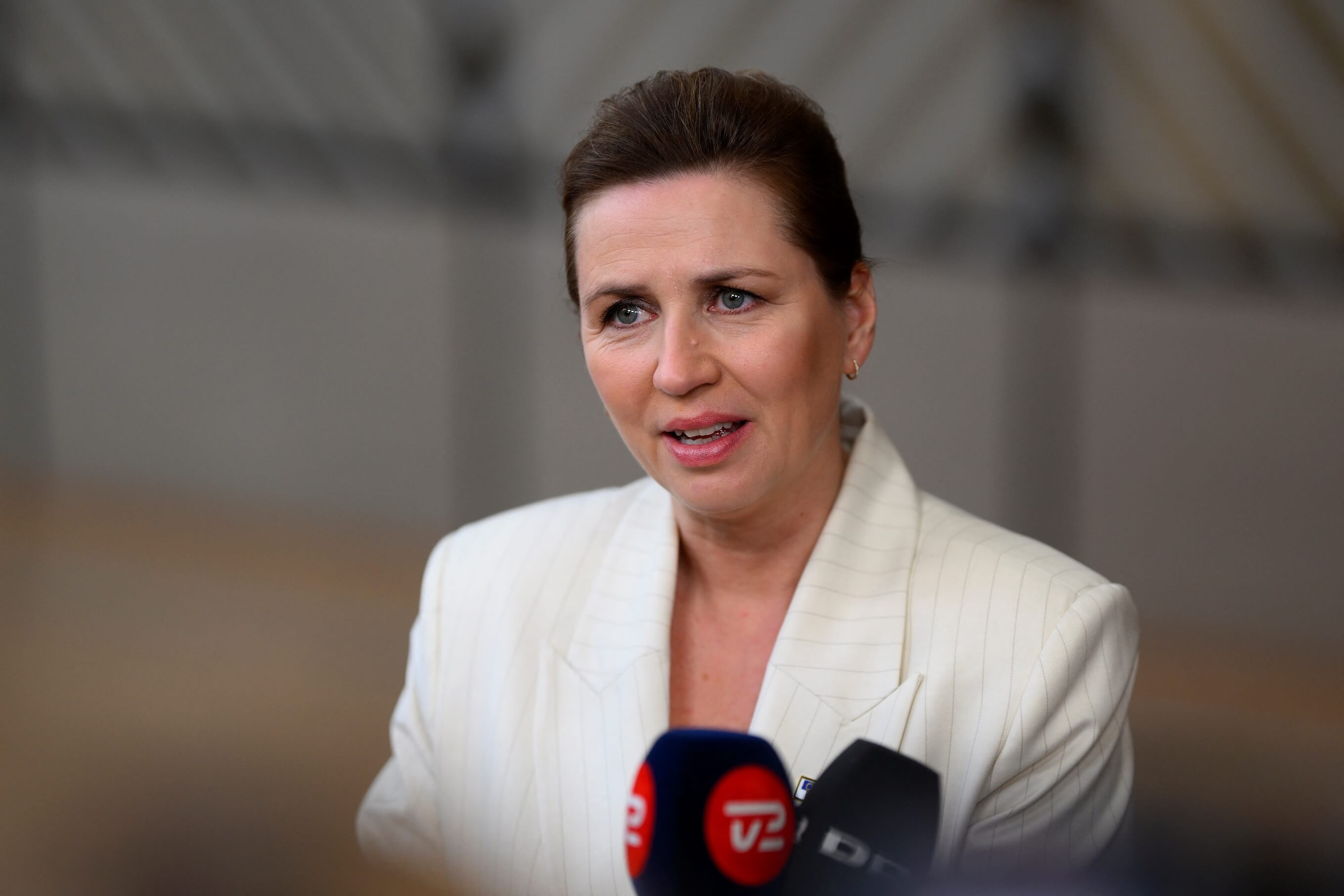 Dänemarks Premierministerin Mette Frederiksen fordert ein stärkeres Europa nach Trumps Rückzug.