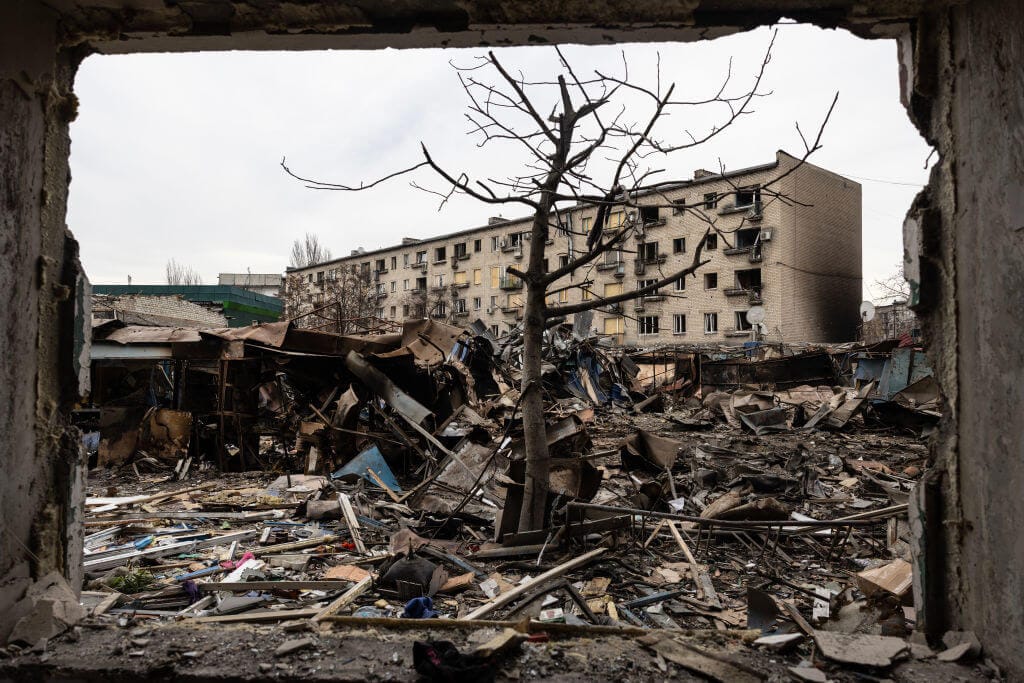 Teile der Ukraine sind schwer zerstört.