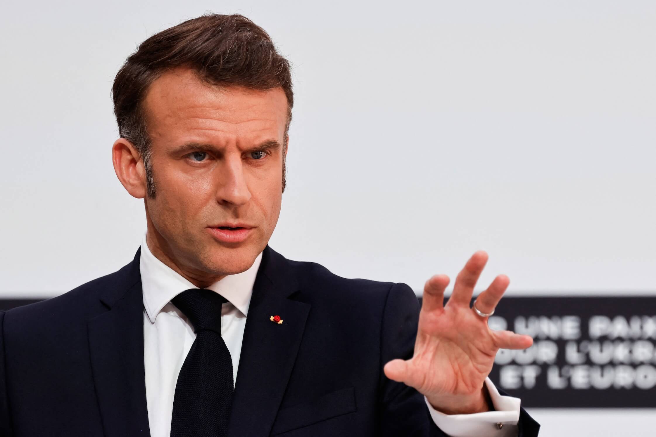 Der französische Präsident Emmanuel Macron.