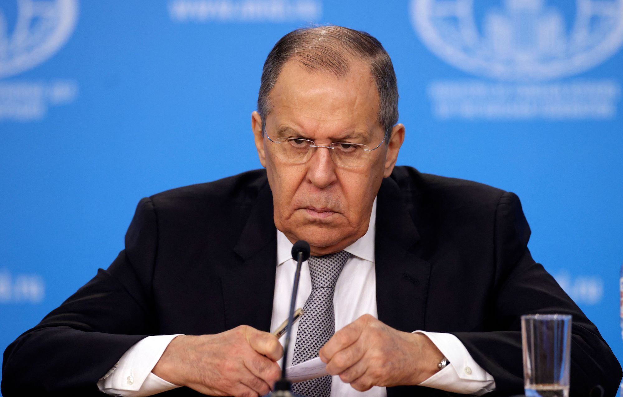 Russlands Außenminister Lawrow: „Wollen Frieden“.