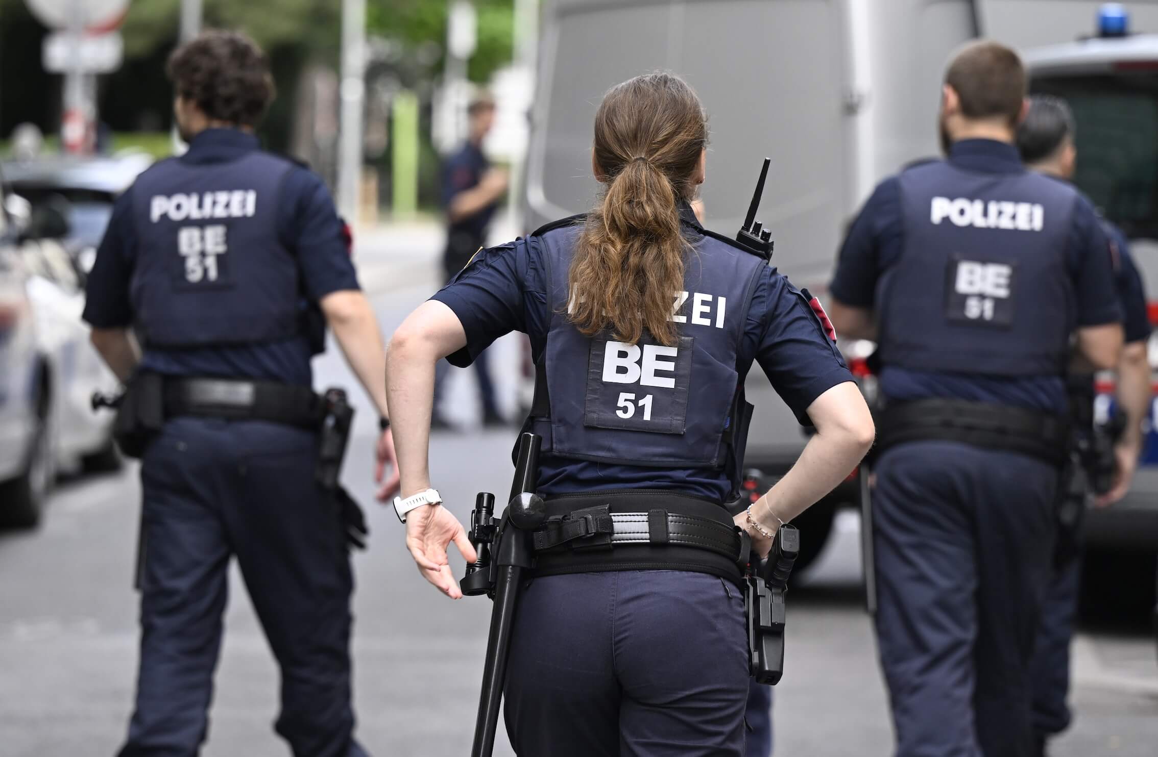 Einsatzkräfte im Einsatz