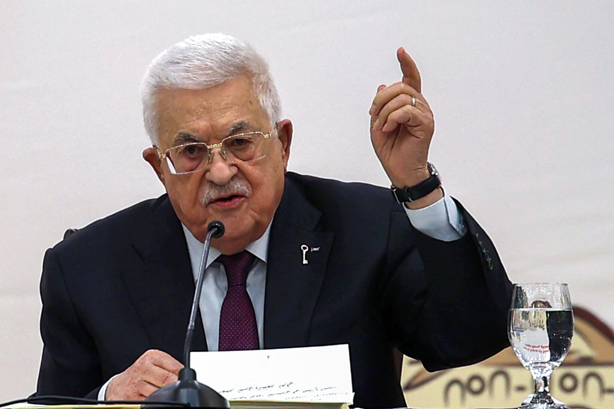 Ohne grundlegende Reform wird die Palästinensische Autonomiebehörde (PA) laut Trumps Plan keine wesentliche Rolle im Gazastreifen spielt. Im Bild: PA-Präsident Mahmoud Abbas.