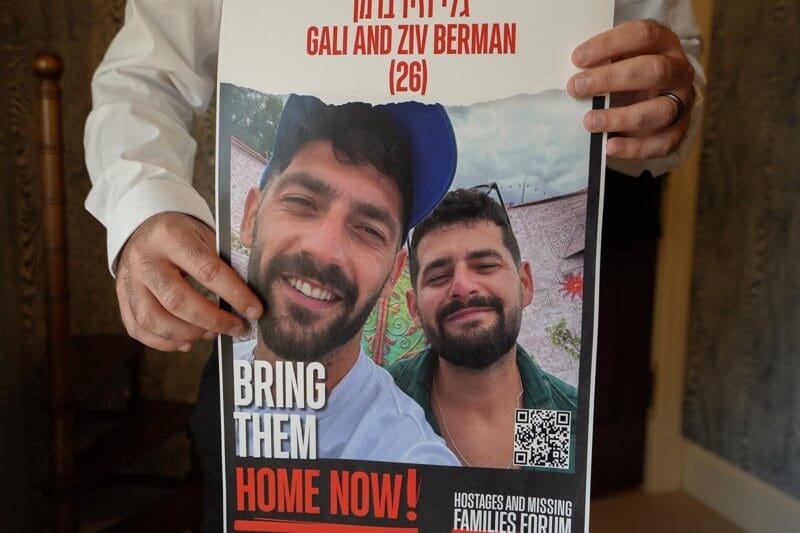 Die Zwillingsbrüder Ziv und Gali Berman