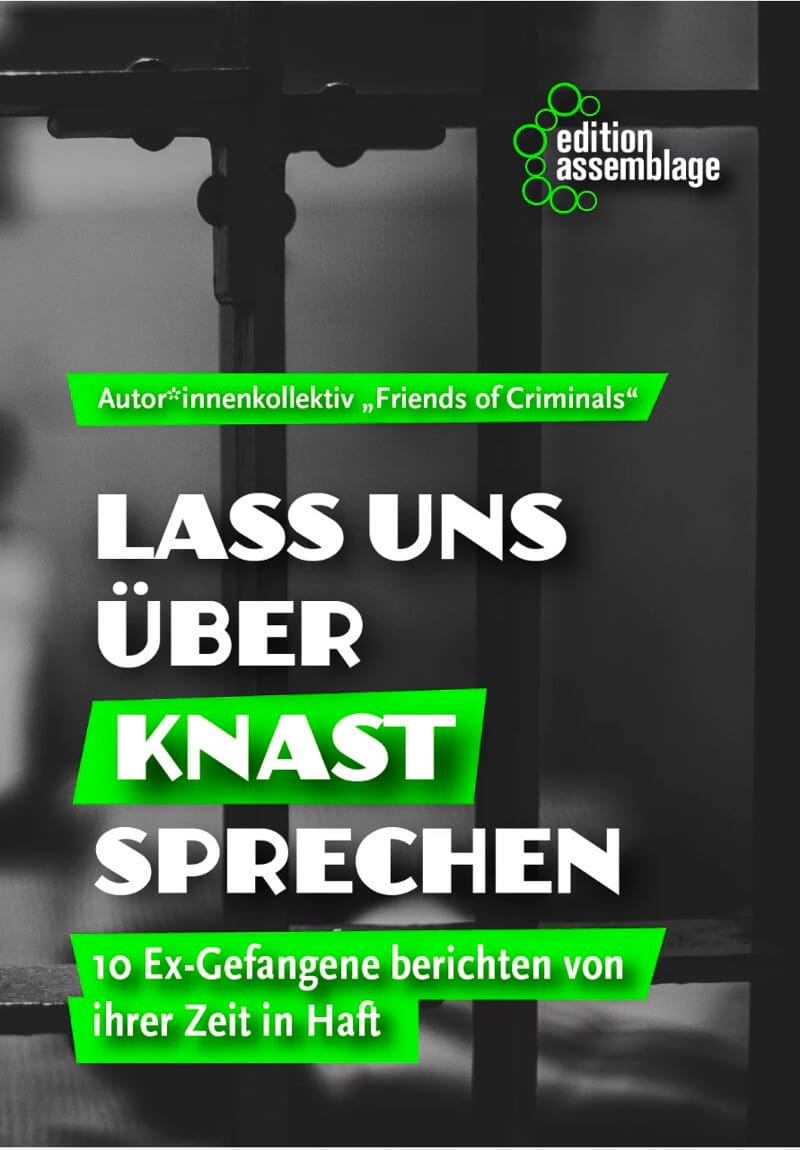 „Edition Assemblage“ verlegt ein Buch mit Tipps für Menschen, „die potentiell auch sitzen müssen“.