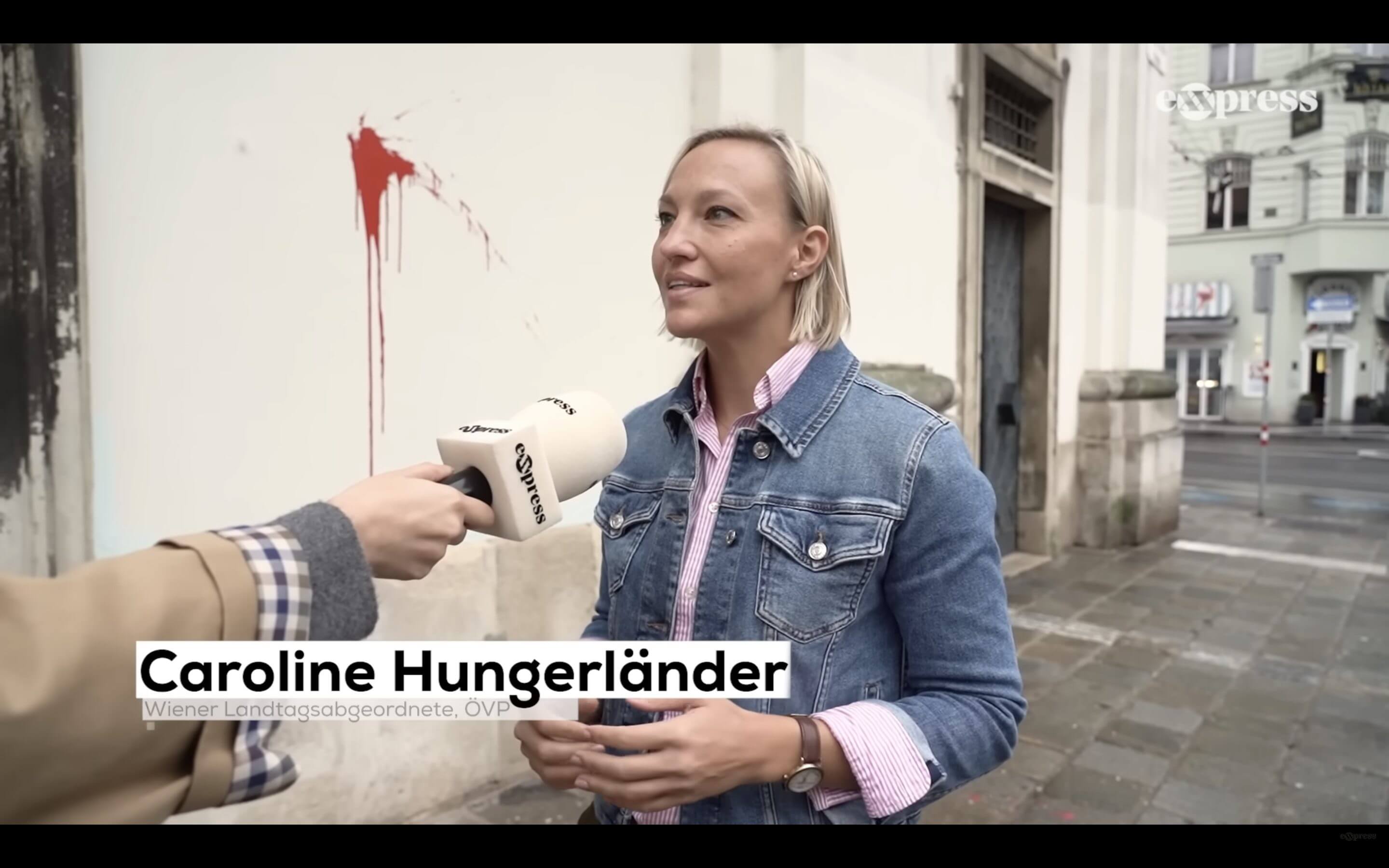 ÖVP-Gemeinderätin Caroline Hungerländer fordert, dass die Stadt Wien Vandalismus in Kirchen ernst nimmt.