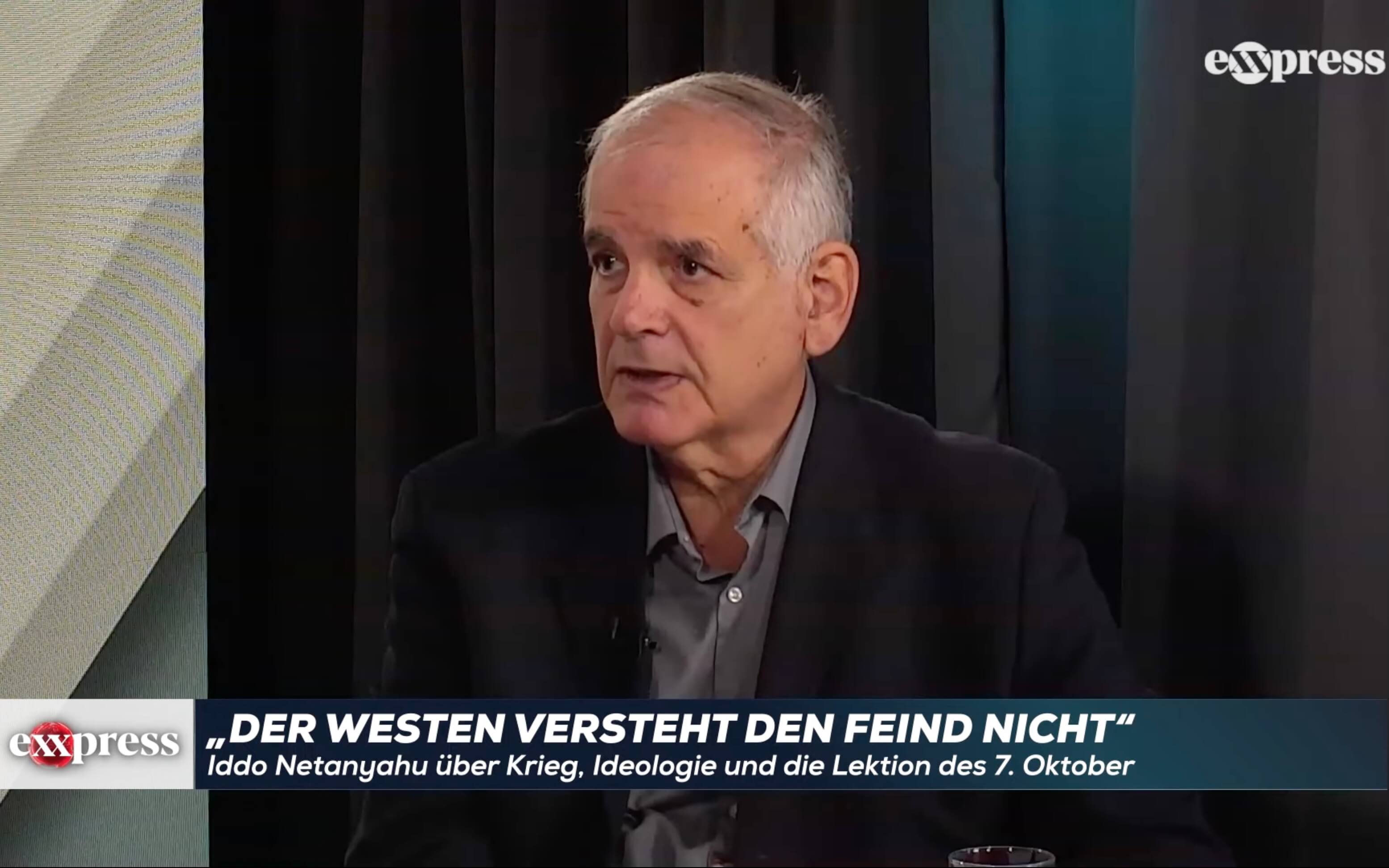 Die israelische Linke war ursprünglich politisch weiter rechts. Als sie wieder nach links rückte, verlor sie den Zuspruch der Mehrheit in Israel, sagt Iddo Netanjahu.